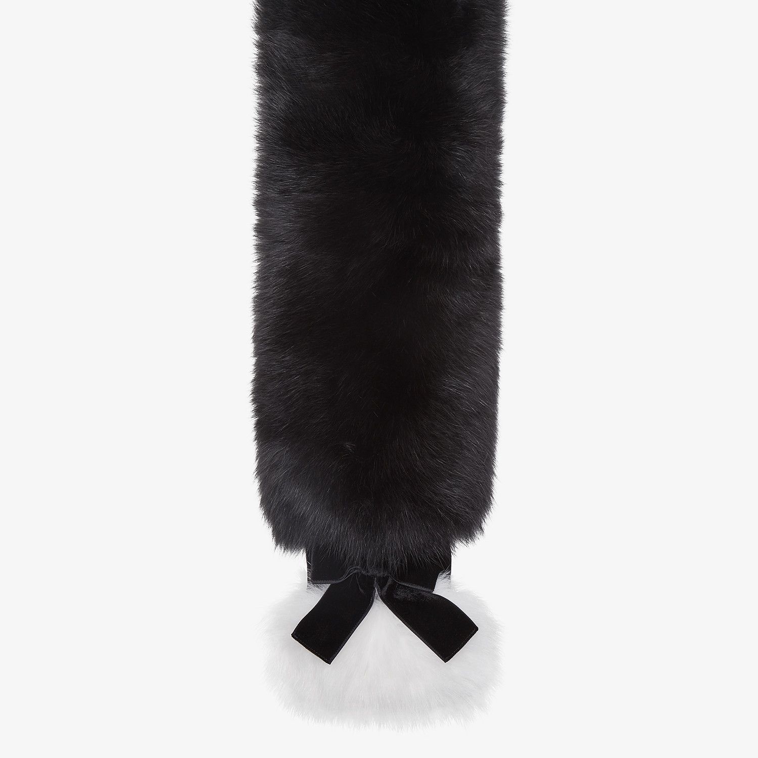 Multicolor fox fur collar 2