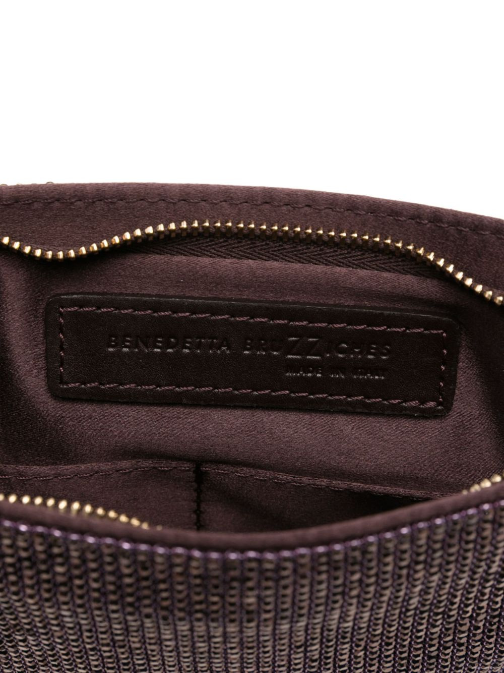 crystal-embellished clutch bag - 5