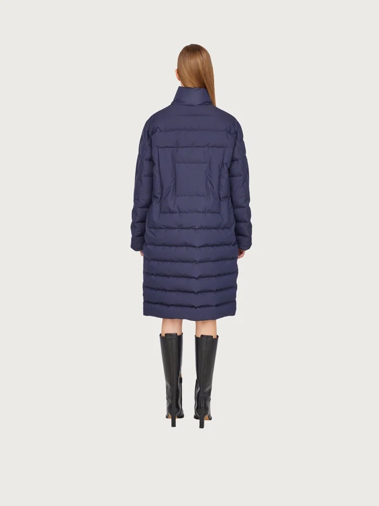 LONG QUILTED COAT - 3
