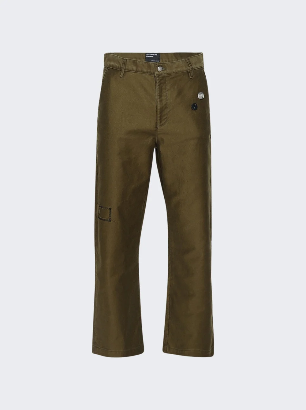 Swiss Auto Dicky Pants Vintage Olive - 1