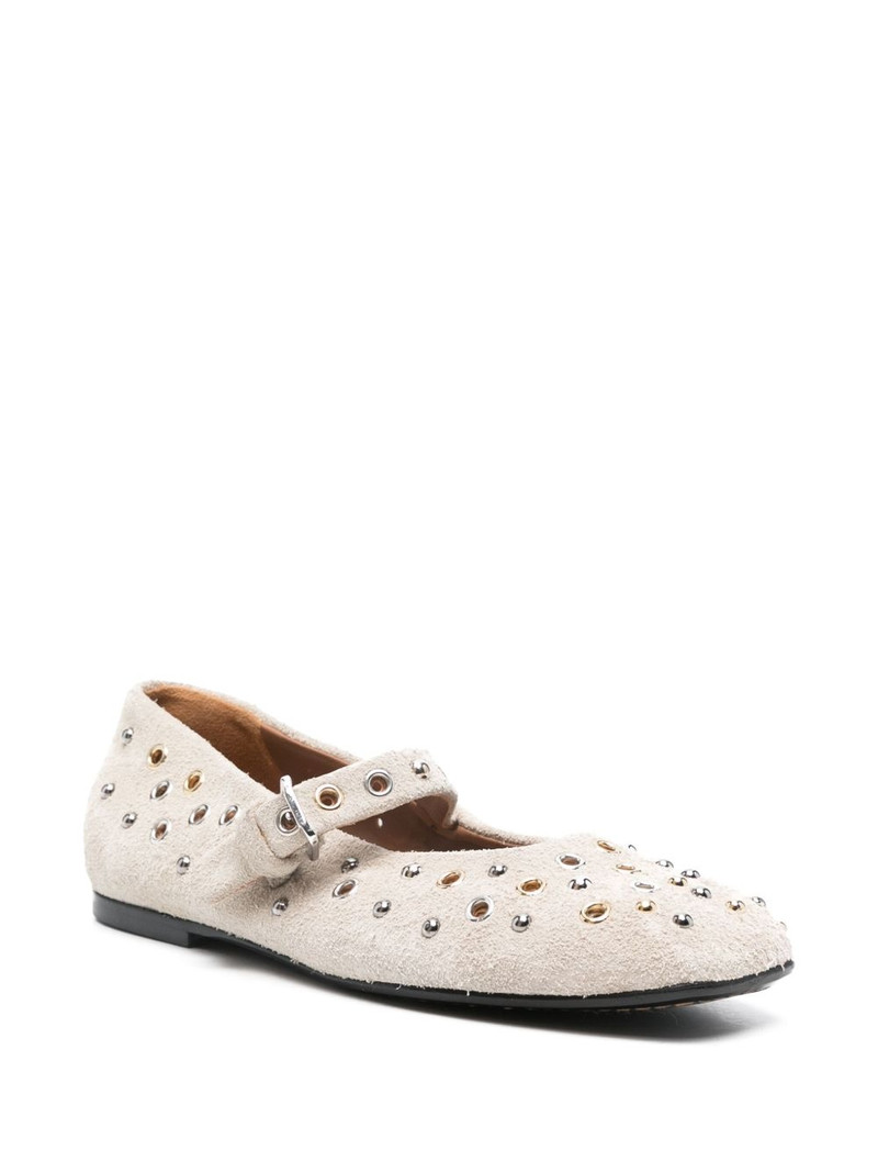 DOROTHEE SCHUMACHER embellished ballerinas outlook