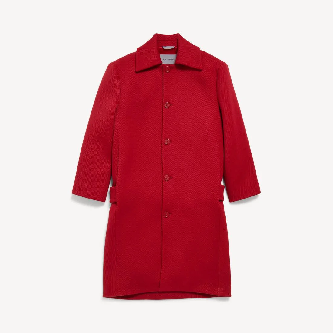 Men's Double Carcoat in Red - 1