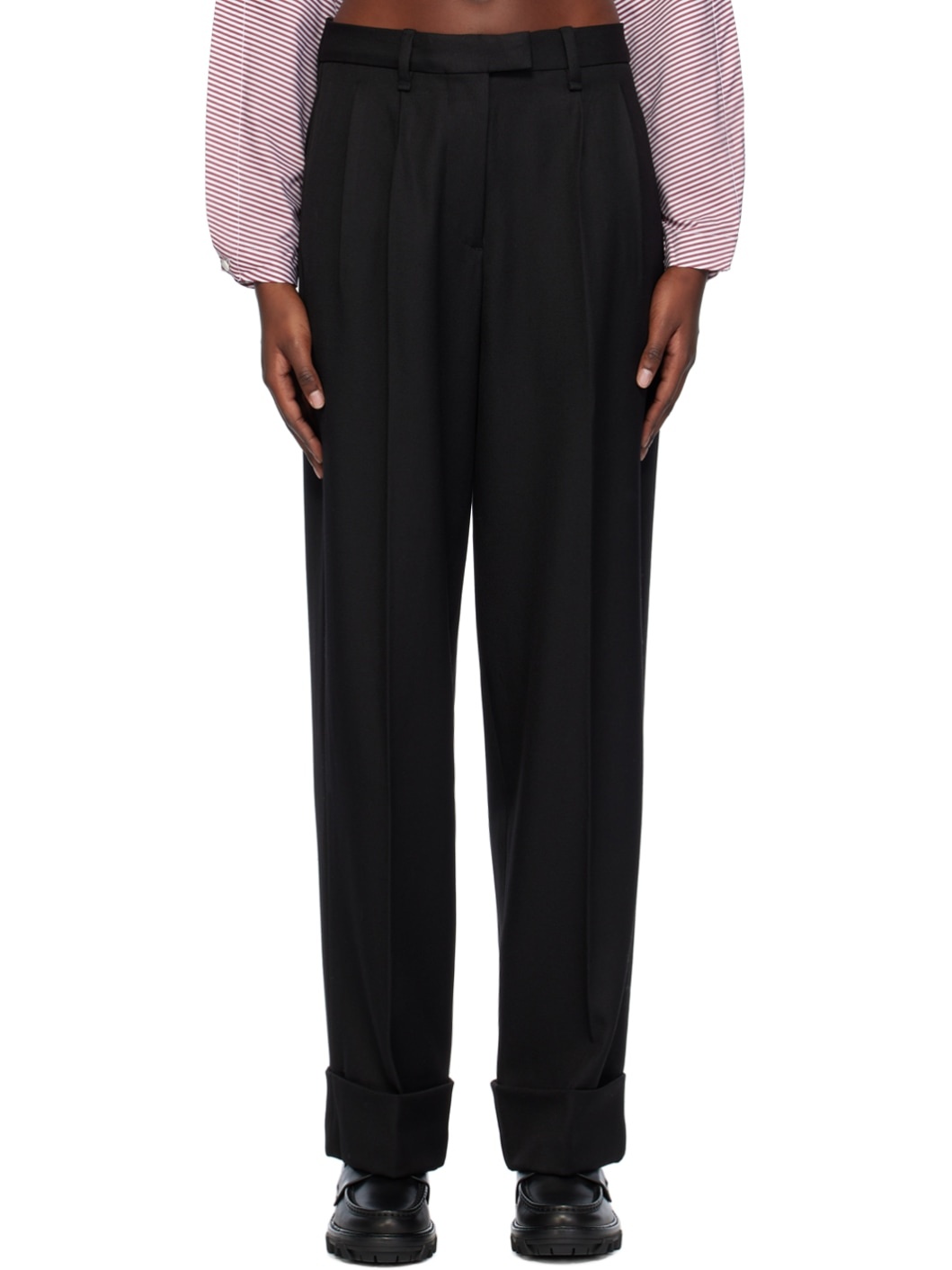 Black Marianne Trousers - 1