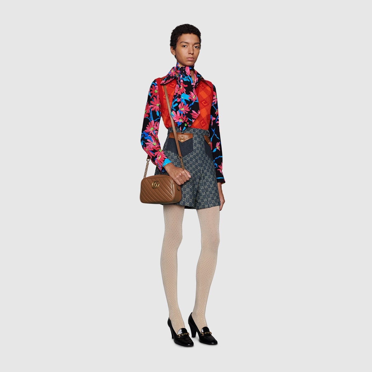 GG Marmont small matelassé shoulder bag - 5