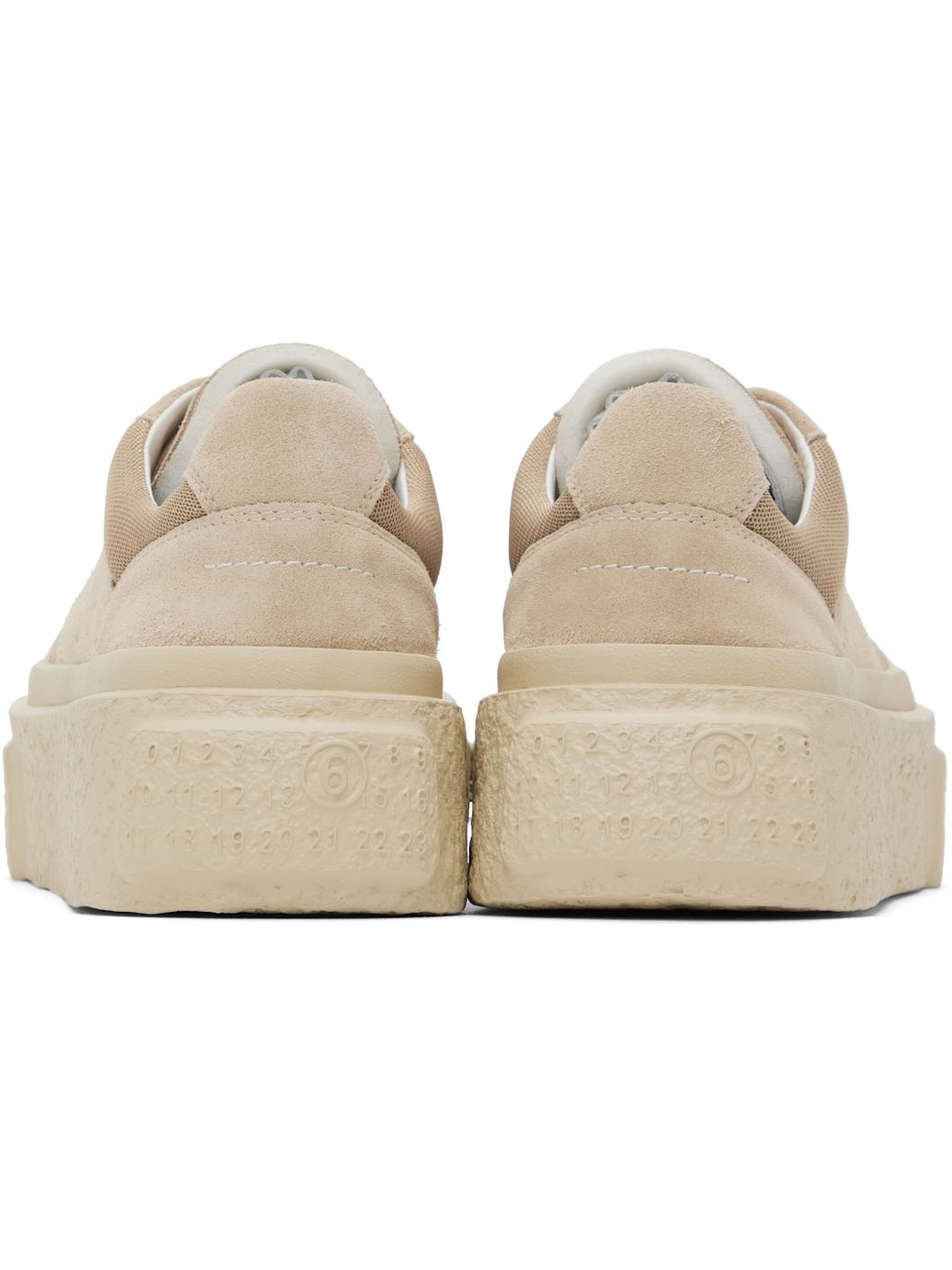Beige Chunky Gambetta Sneakers - 2