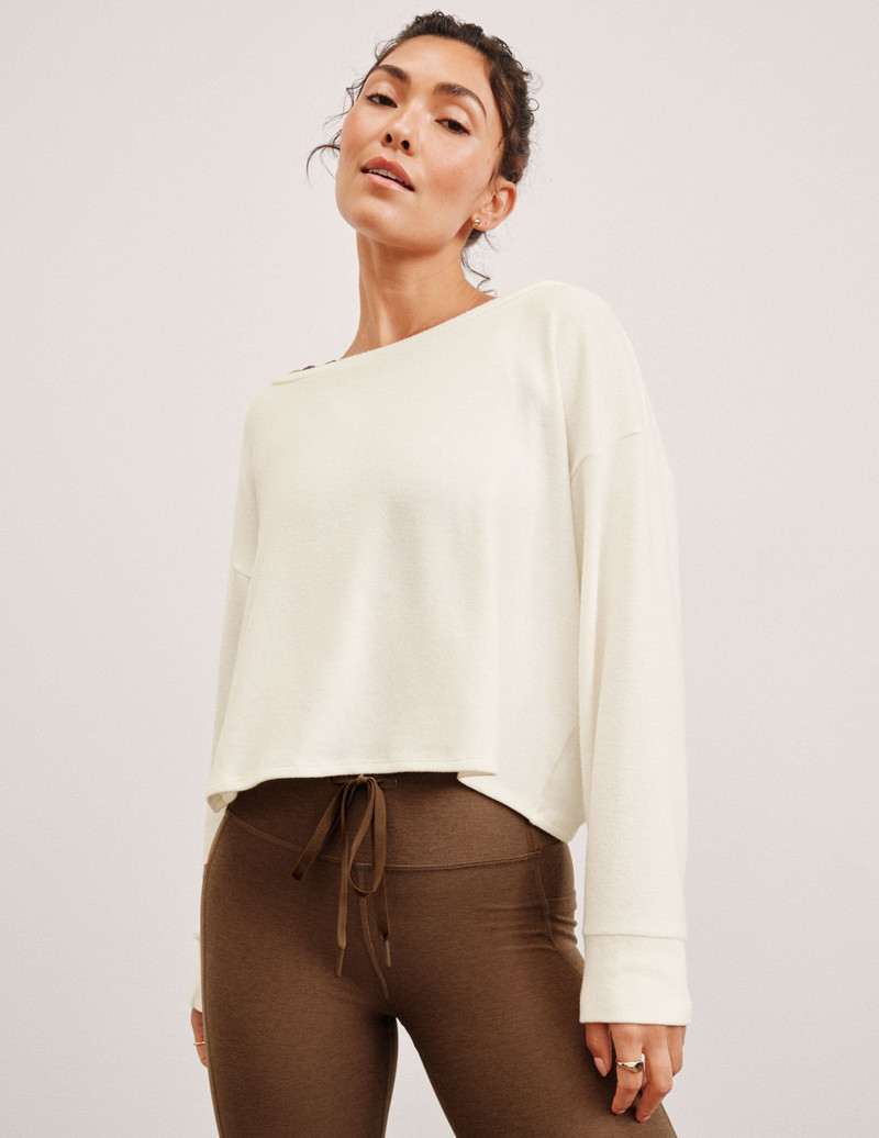 BEYOND YOGA Let Loose Pullover outlook