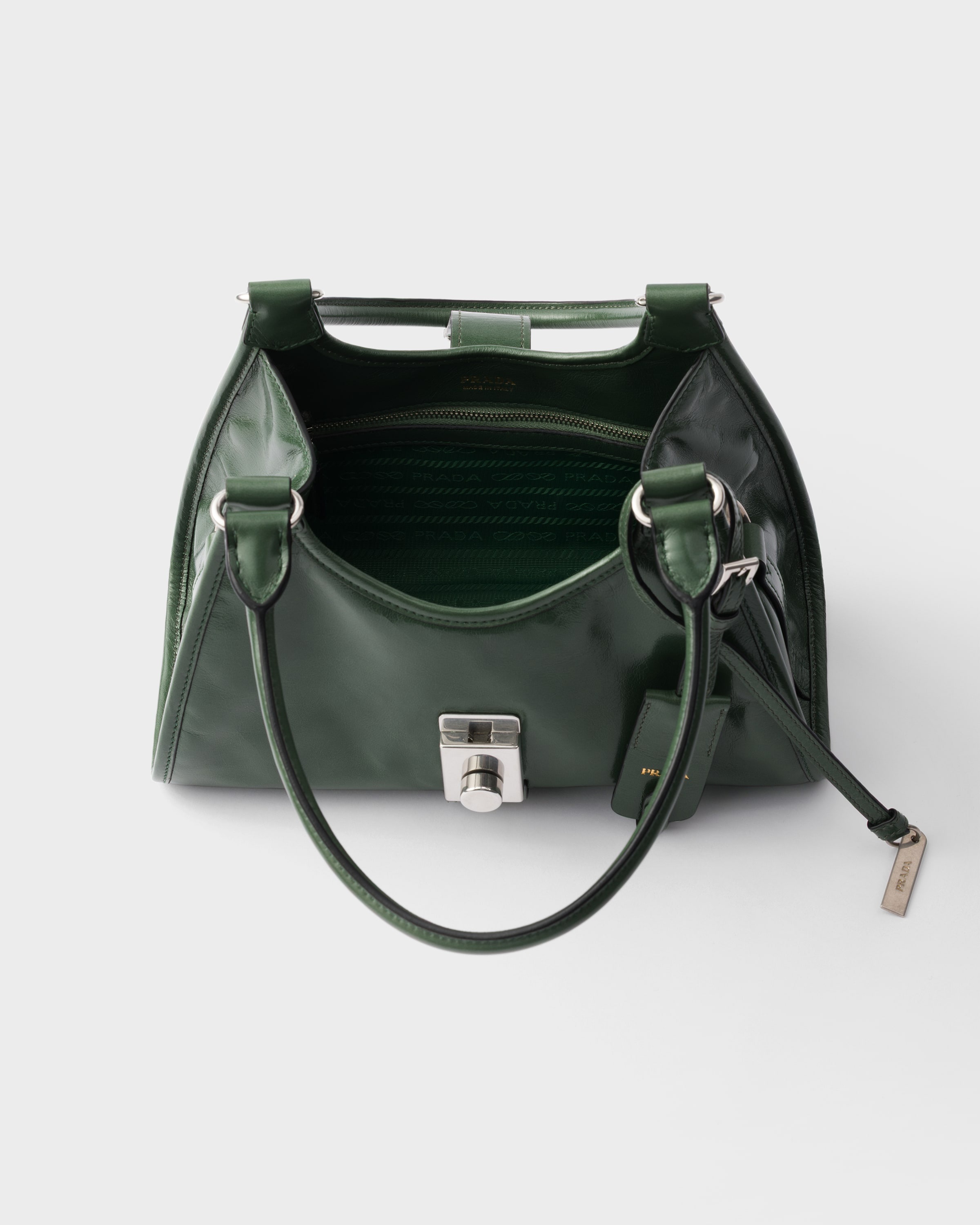 Small leather tote bag - 4