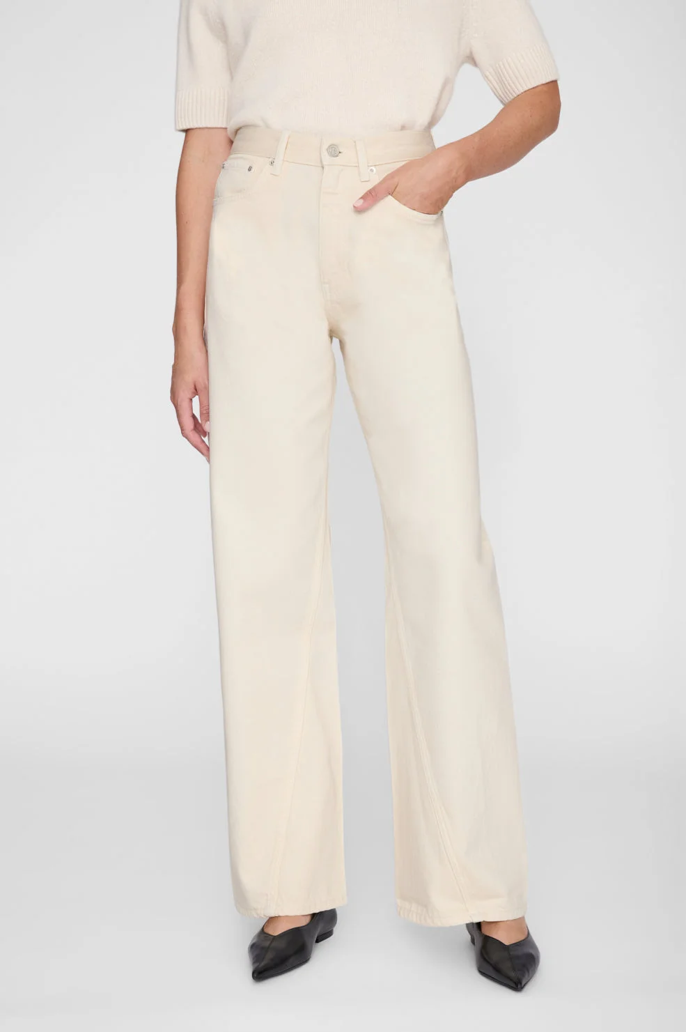 Brie Jean - Cream - 1