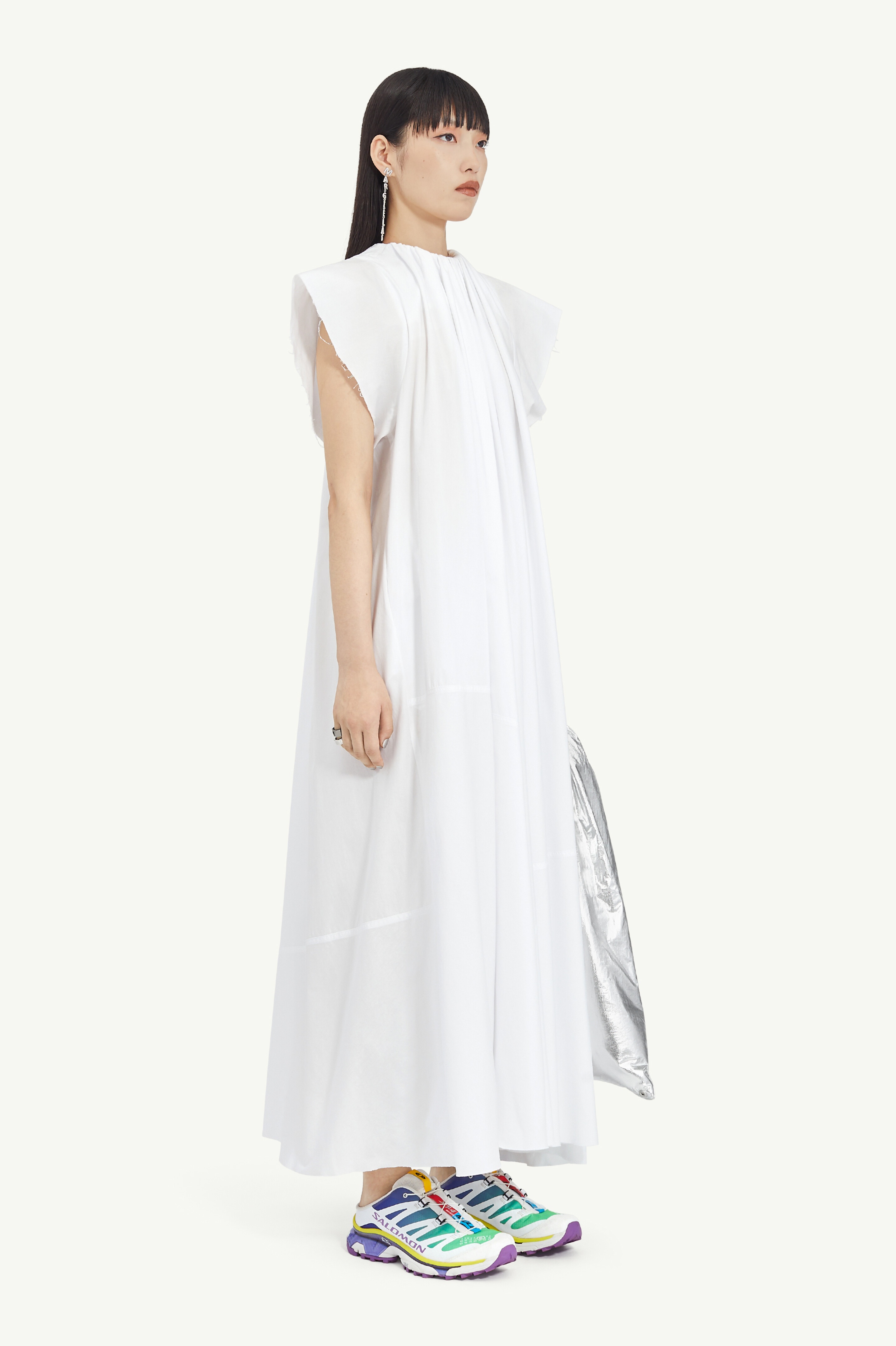 Cotton Poplin Maxi Dress - 3