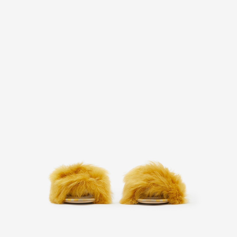 Shearling Minnie Mules 3