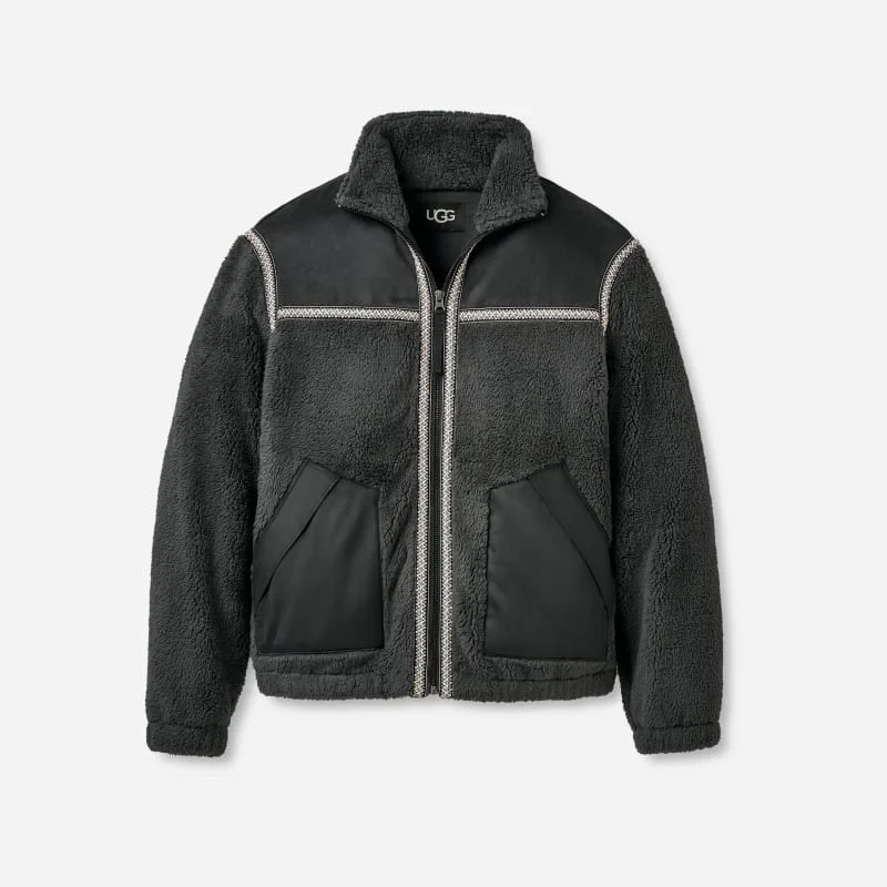 ® Women's Tasman Jacket Polyester Tops in Ink/Black - 1