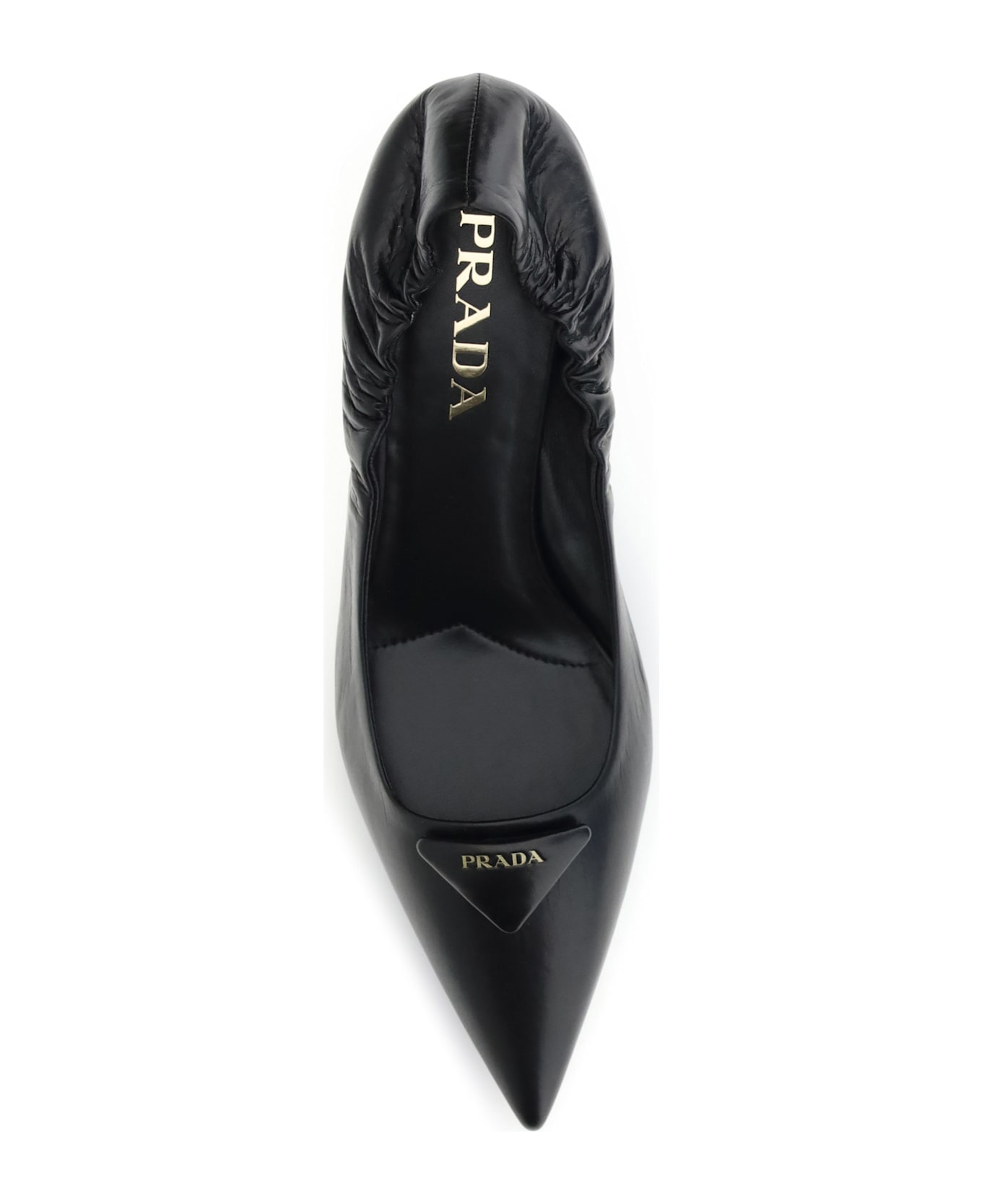 Leather Logo Pumps - 4