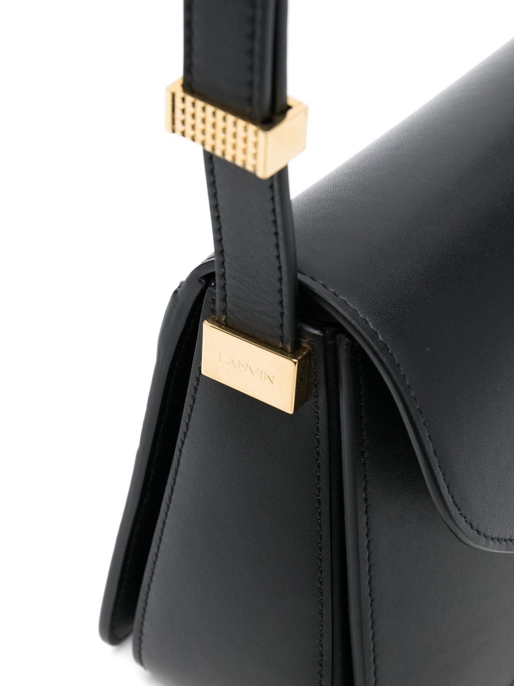 studded leather shoulder bag - 4