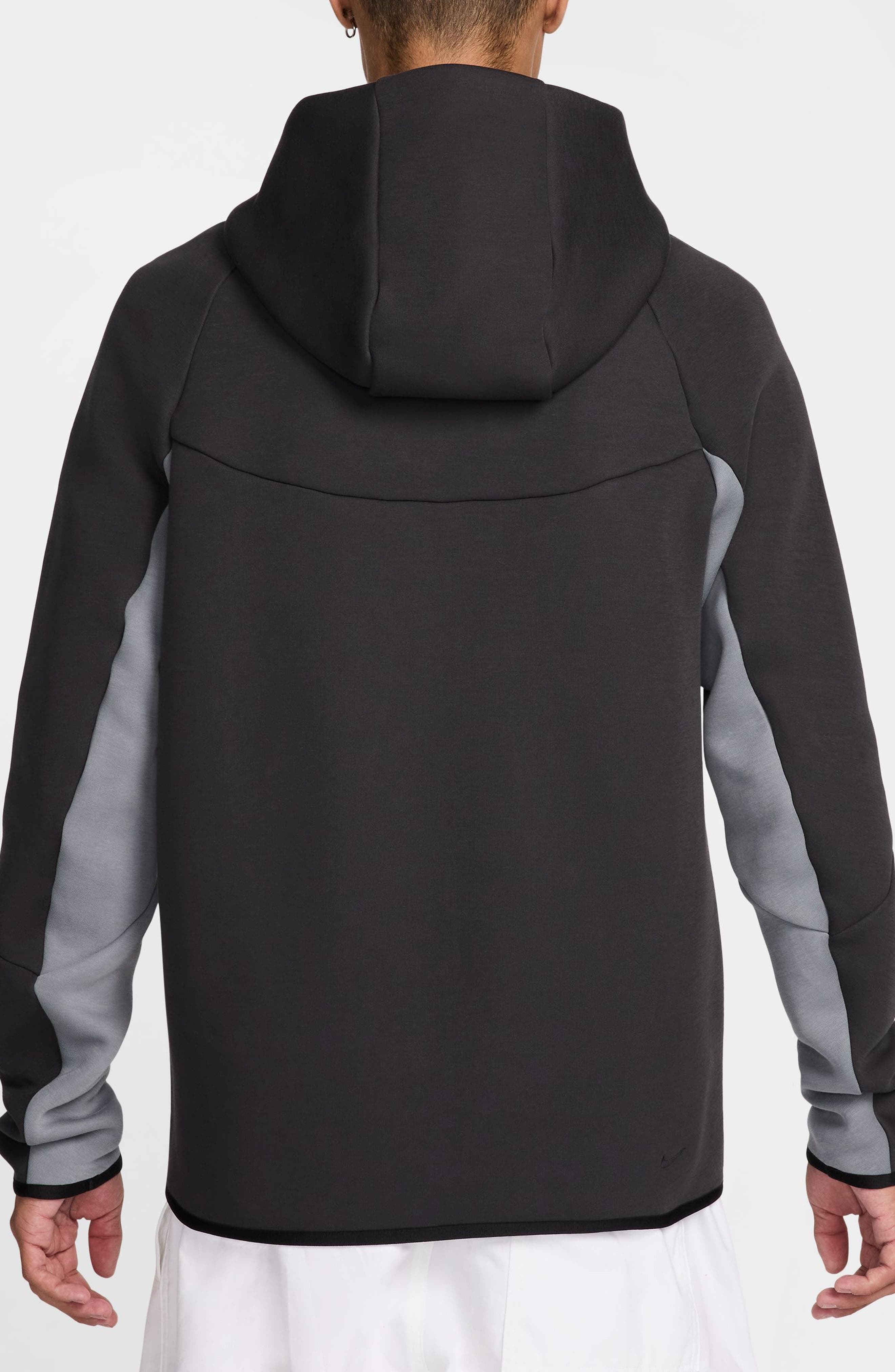 Nike Tech Windrunner Zip Hoodie in Anthracite/Cool Grey/Black at Nordstrom - 2