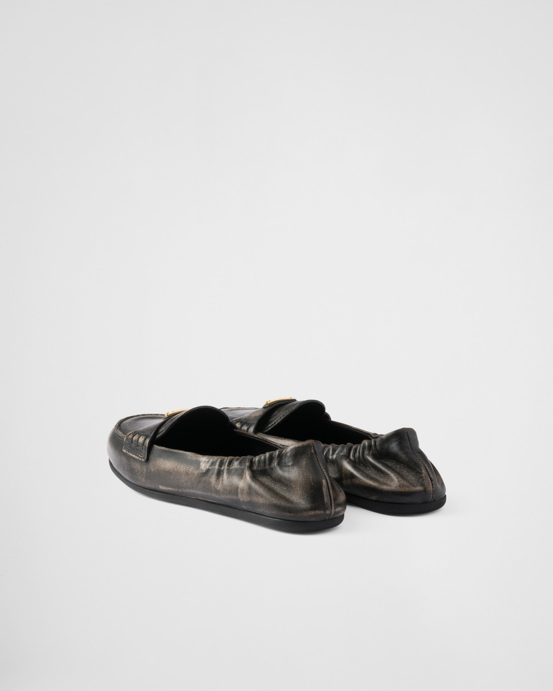 Nappa leather loafers 4