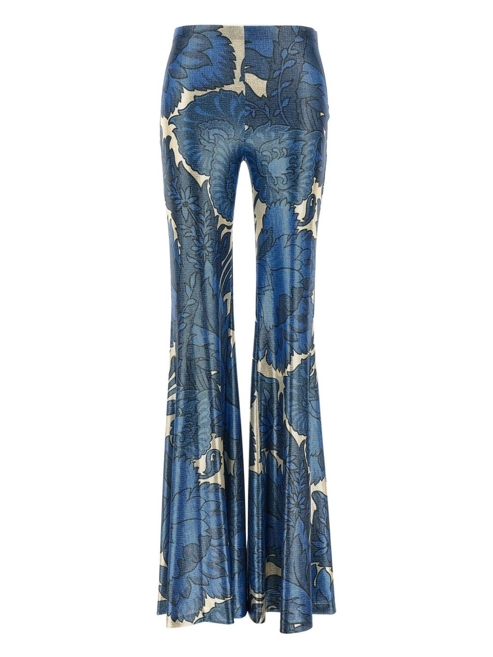 floral-print trousers - 1