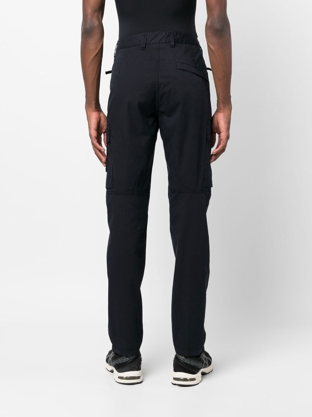 stretch-cotton cargo pants - 4