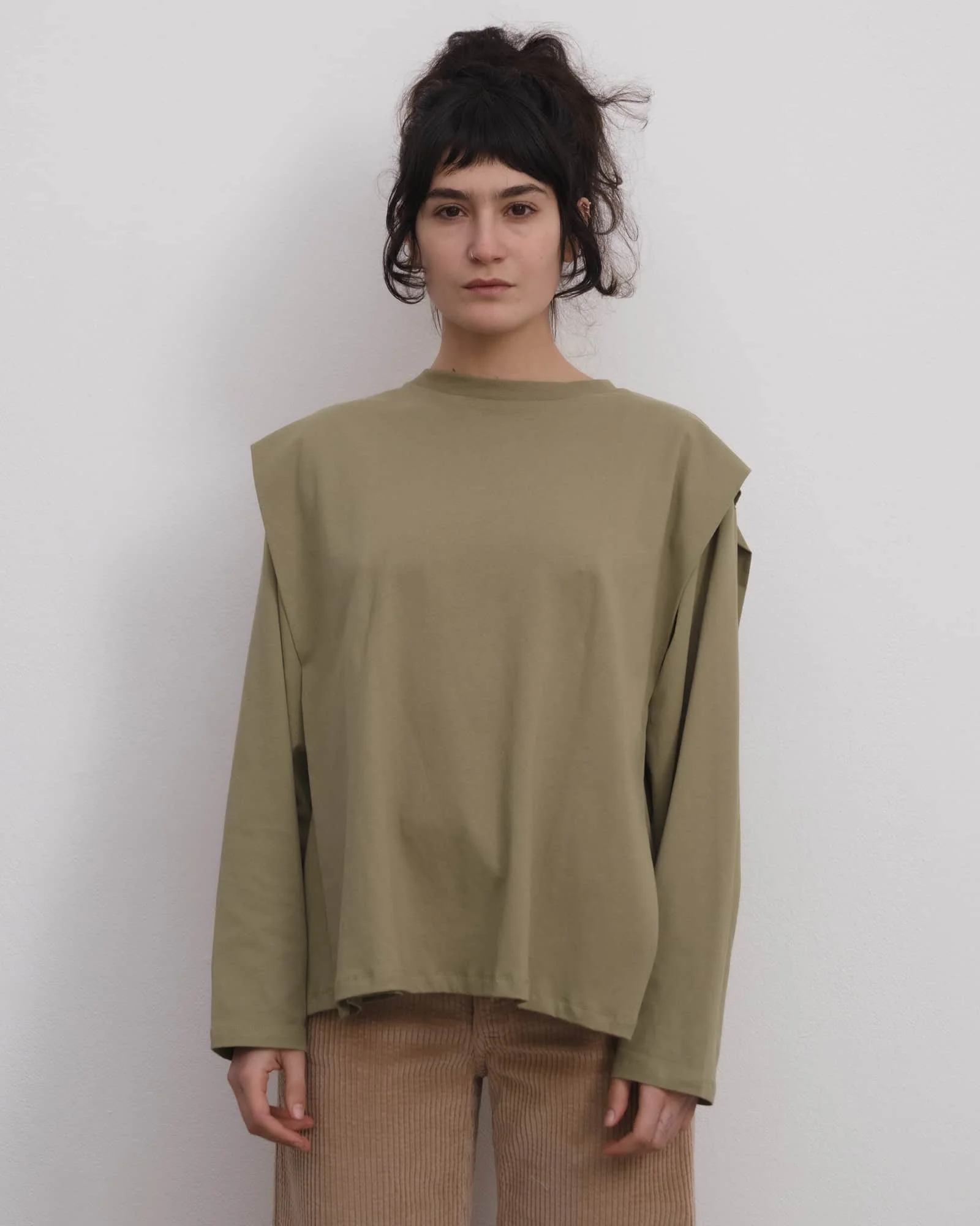 Mason Long Sleeve Tee - Regenerative Cotton Jersey - 1