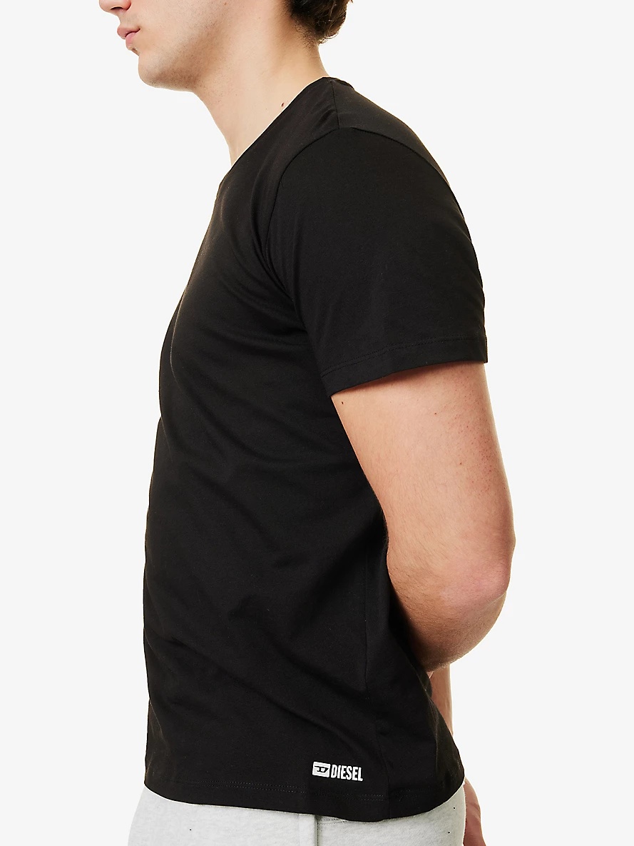 Randal Pack of Three Cotton-Jersey T-Shirt - 5