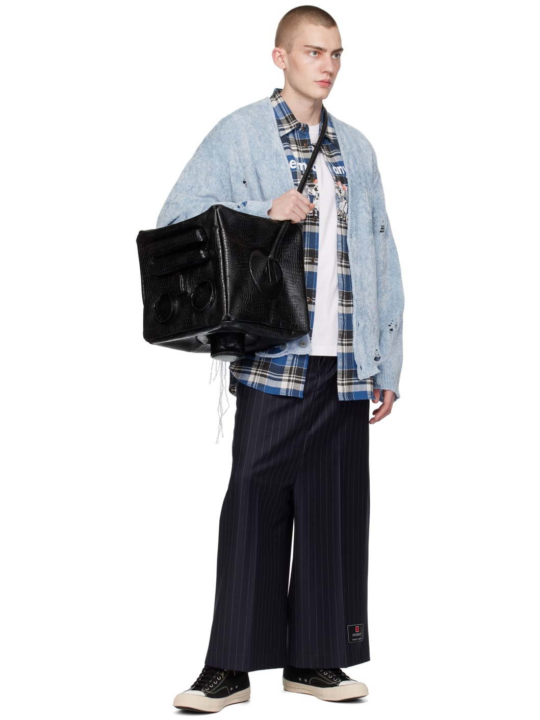 Black Tailored Trousers - 4
