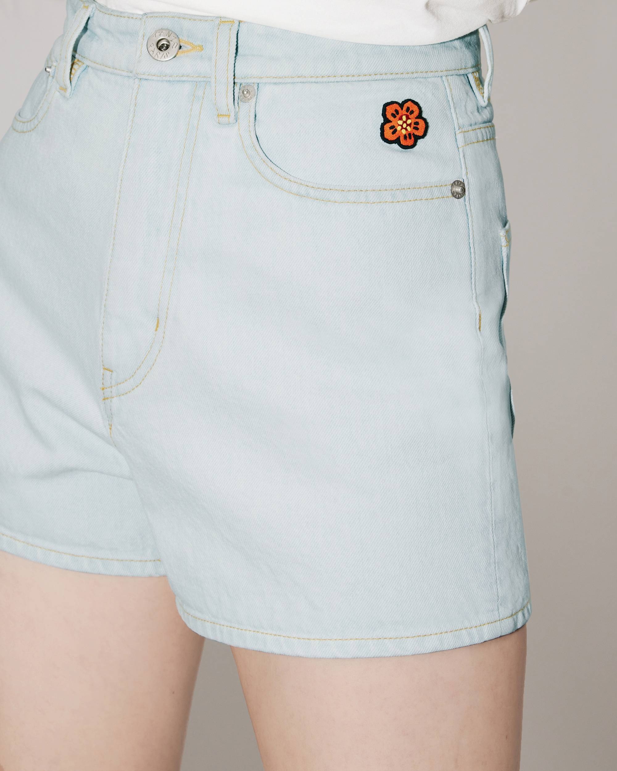 Denim shorts - 6