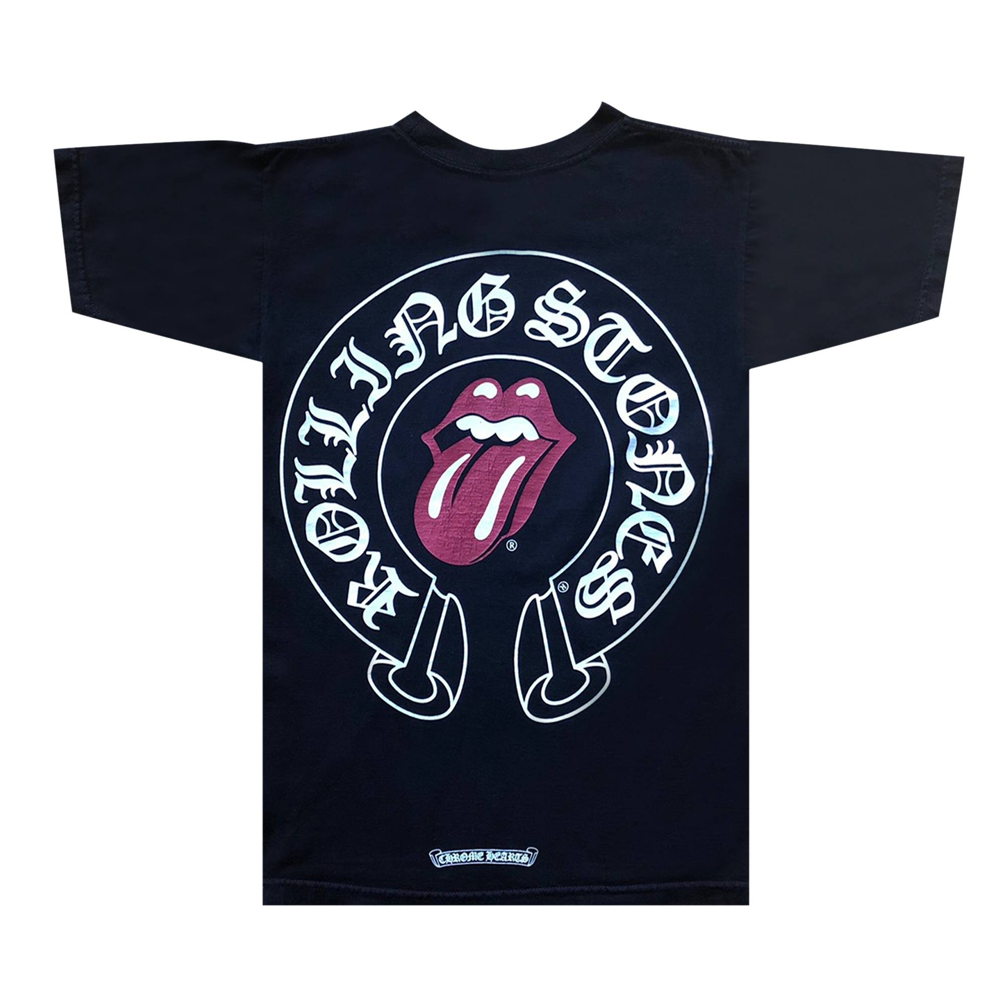Chrome Hearts x The Rolling Stones T-Shirt 'Black' - 2