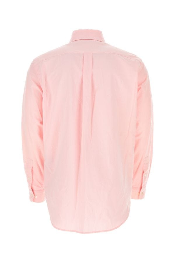 PALM ANGELS MAN Pink Cotton Shirt - 2