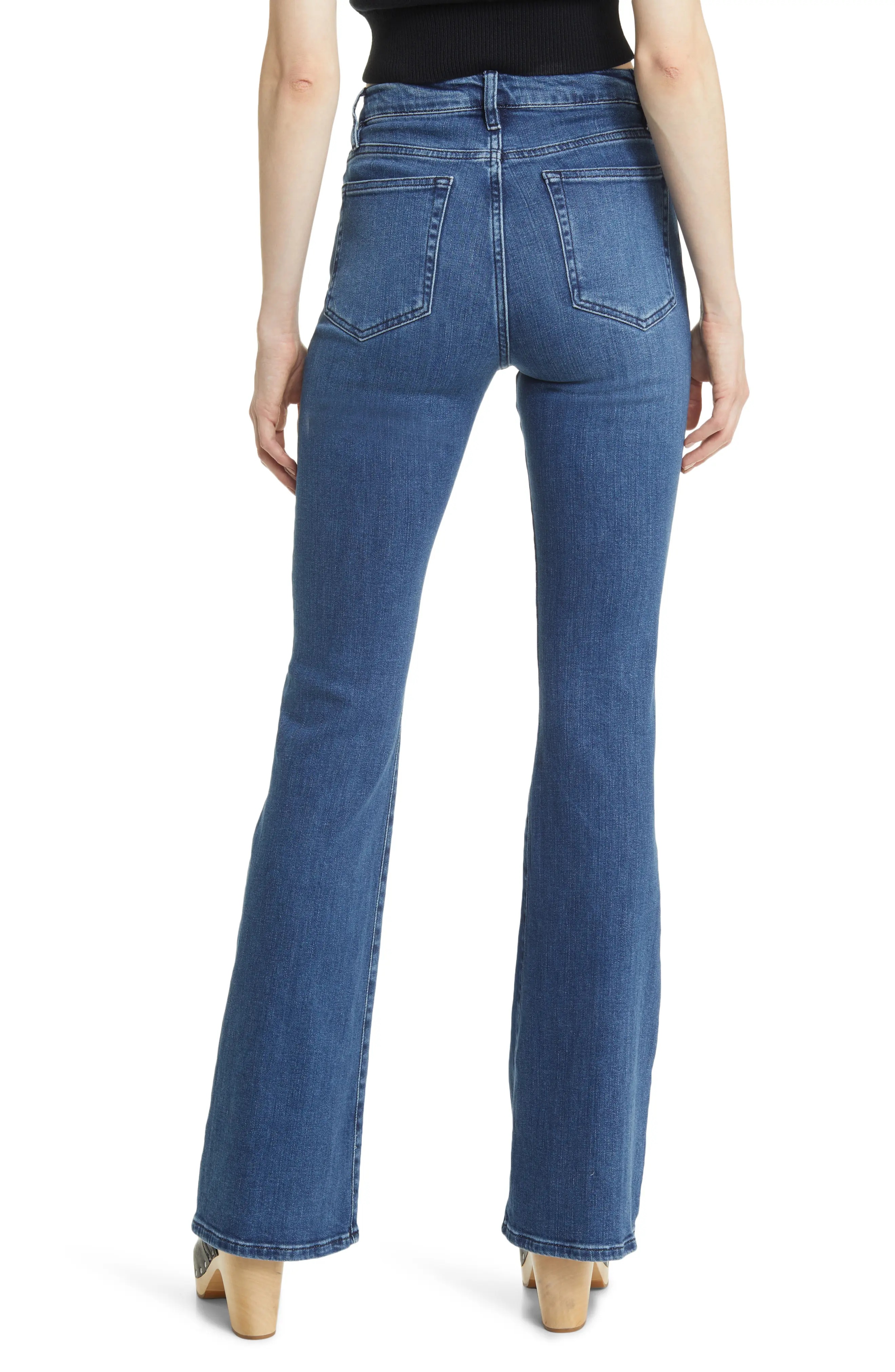 Le High Waist Flare Jeans - 2