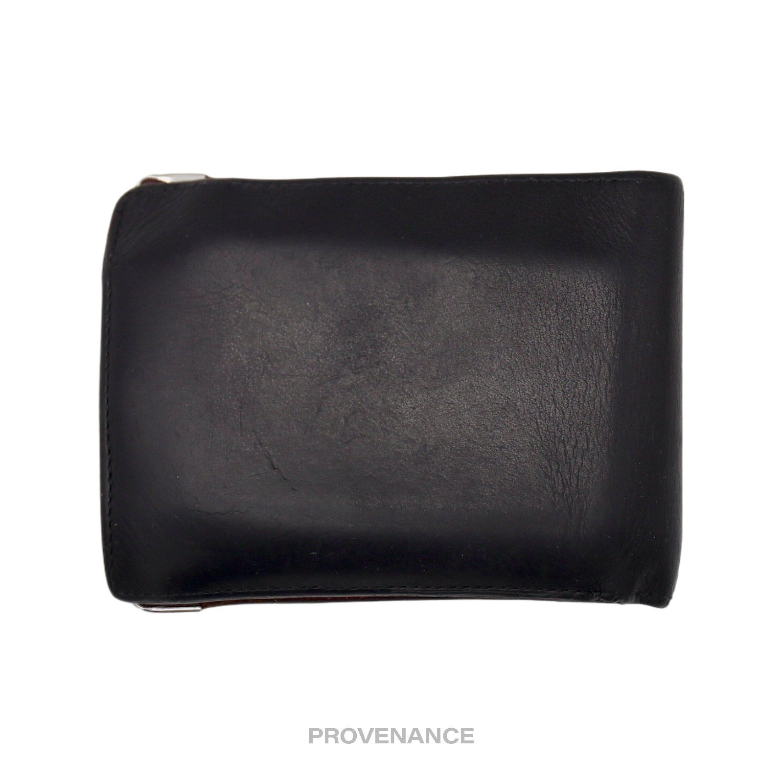 Cartier Bifold Wallet - Black & Burgundy Calfskin - 2