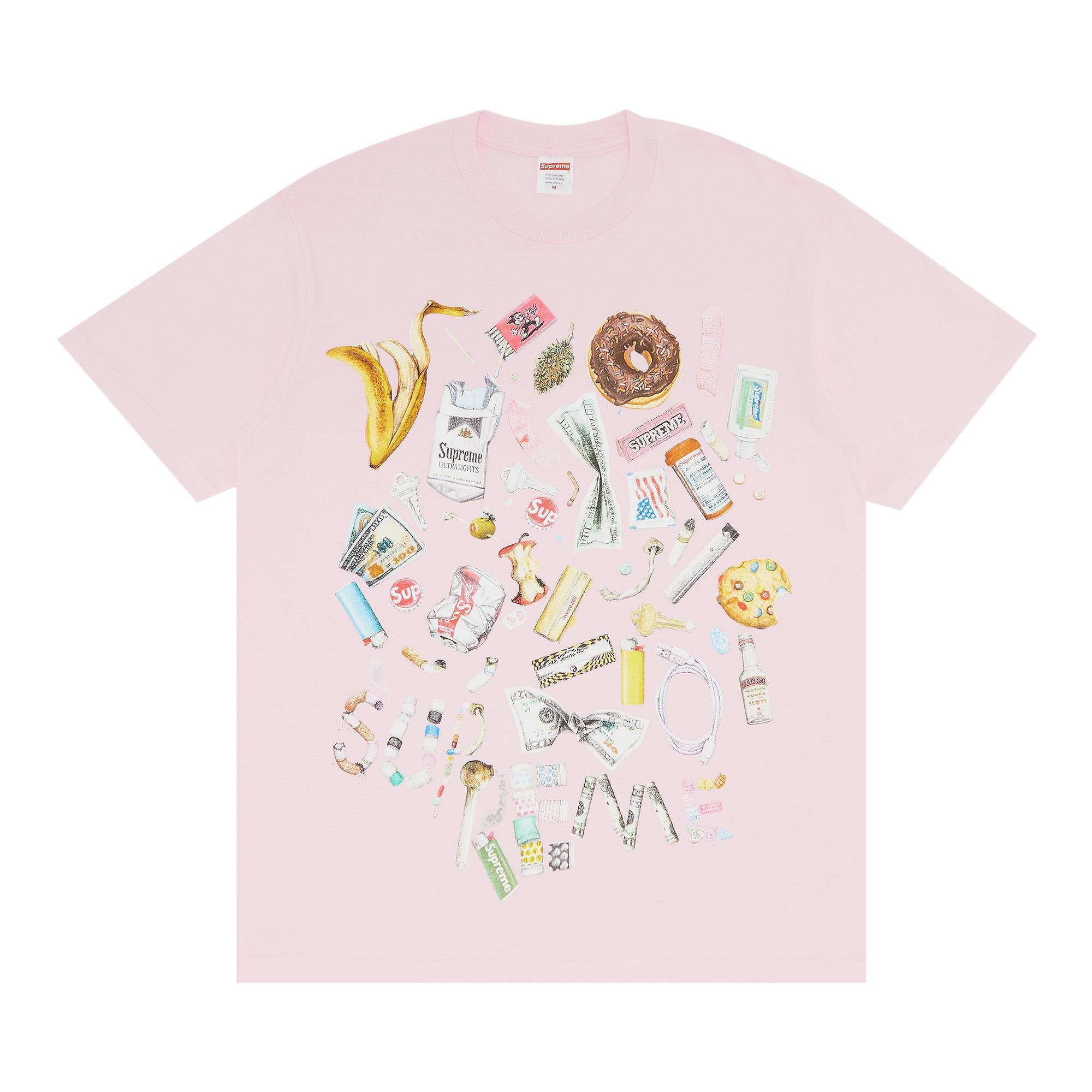 Supreme Trash Tee 'Light Pink' - 1