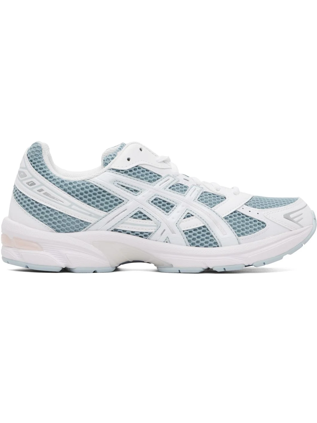 Blue & White Gel-1130 Sneakers - 1