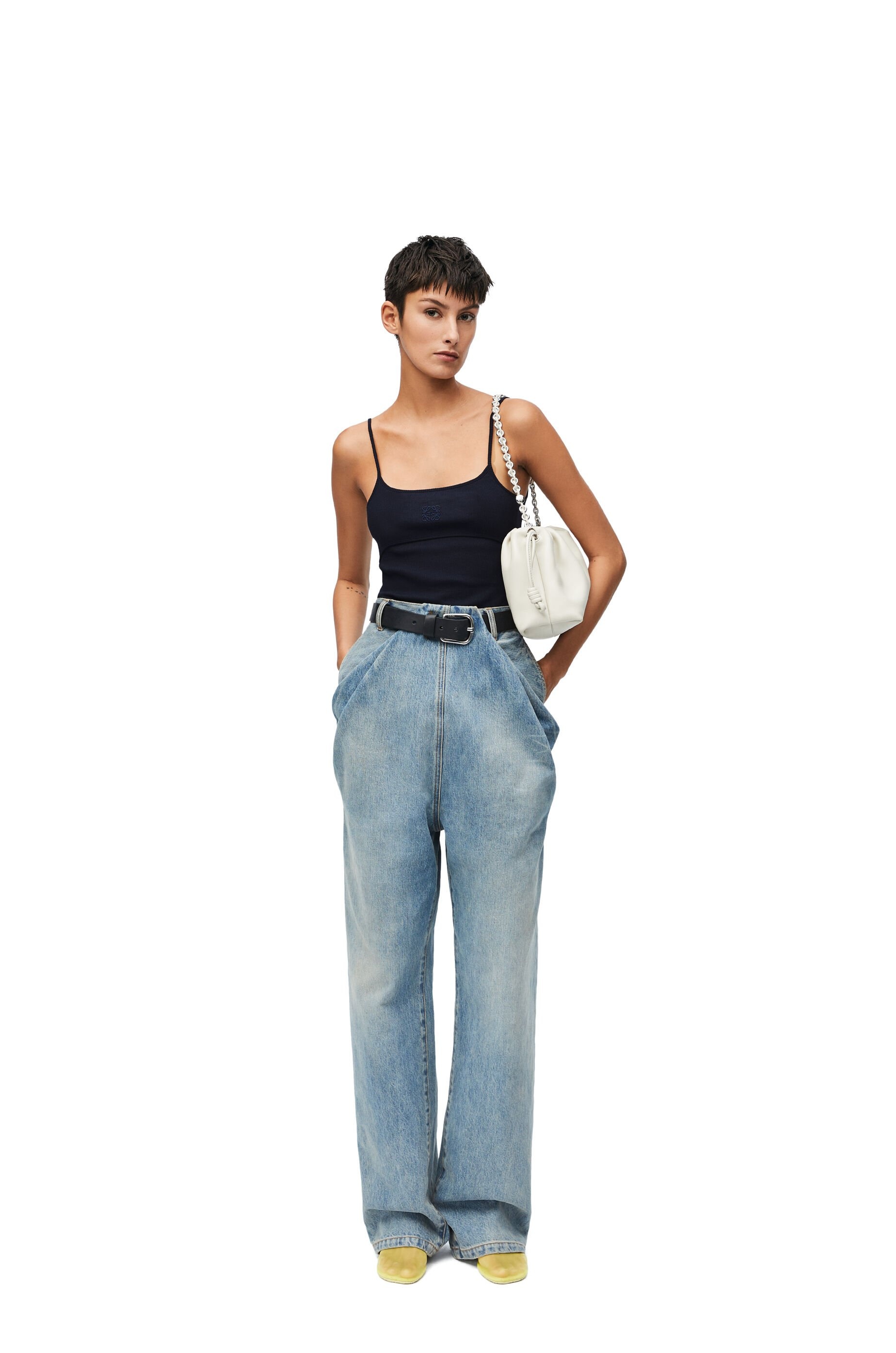 Anagram strappy top in cotton - 2
