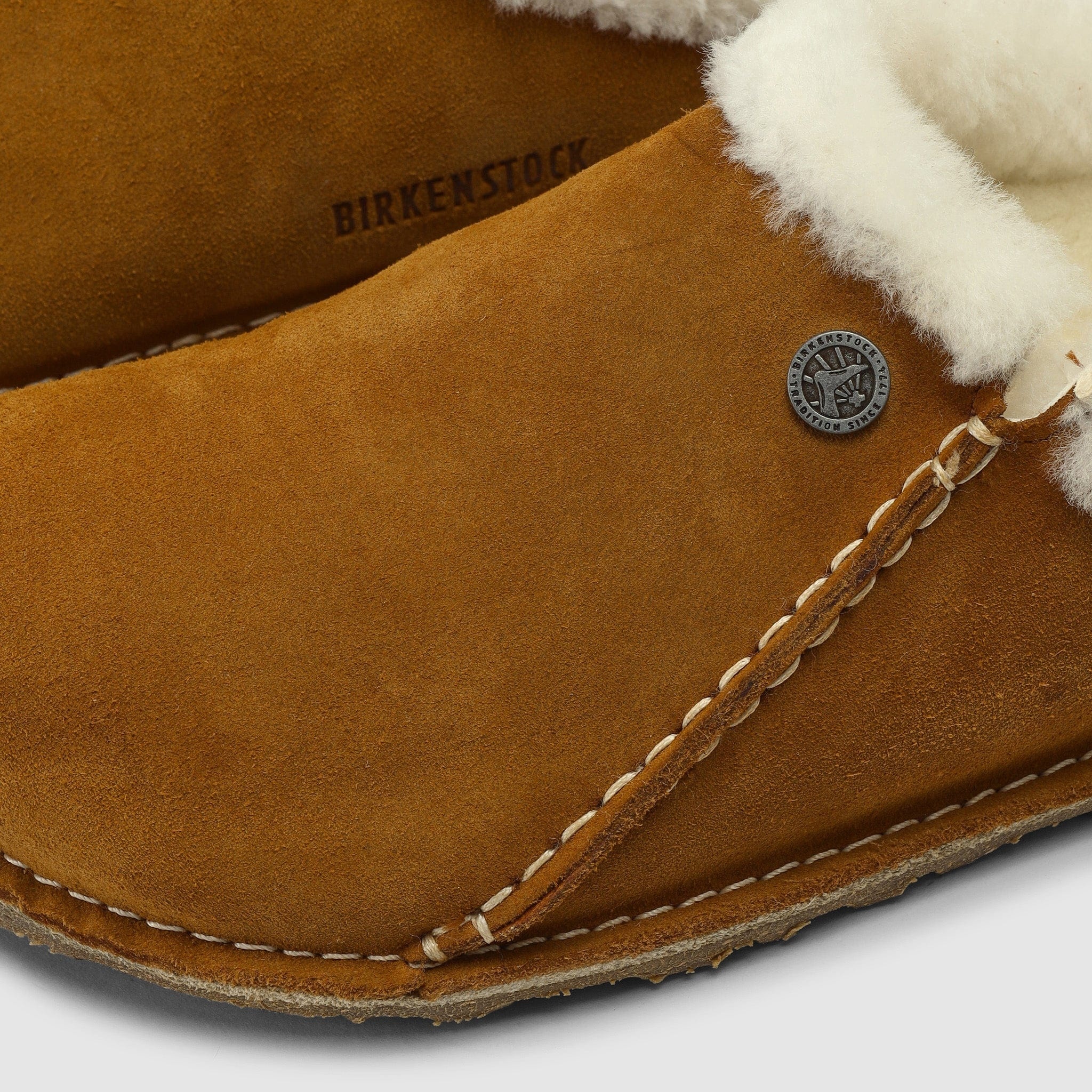 Birkenstock Women's Zermatt Tan Mules - 5