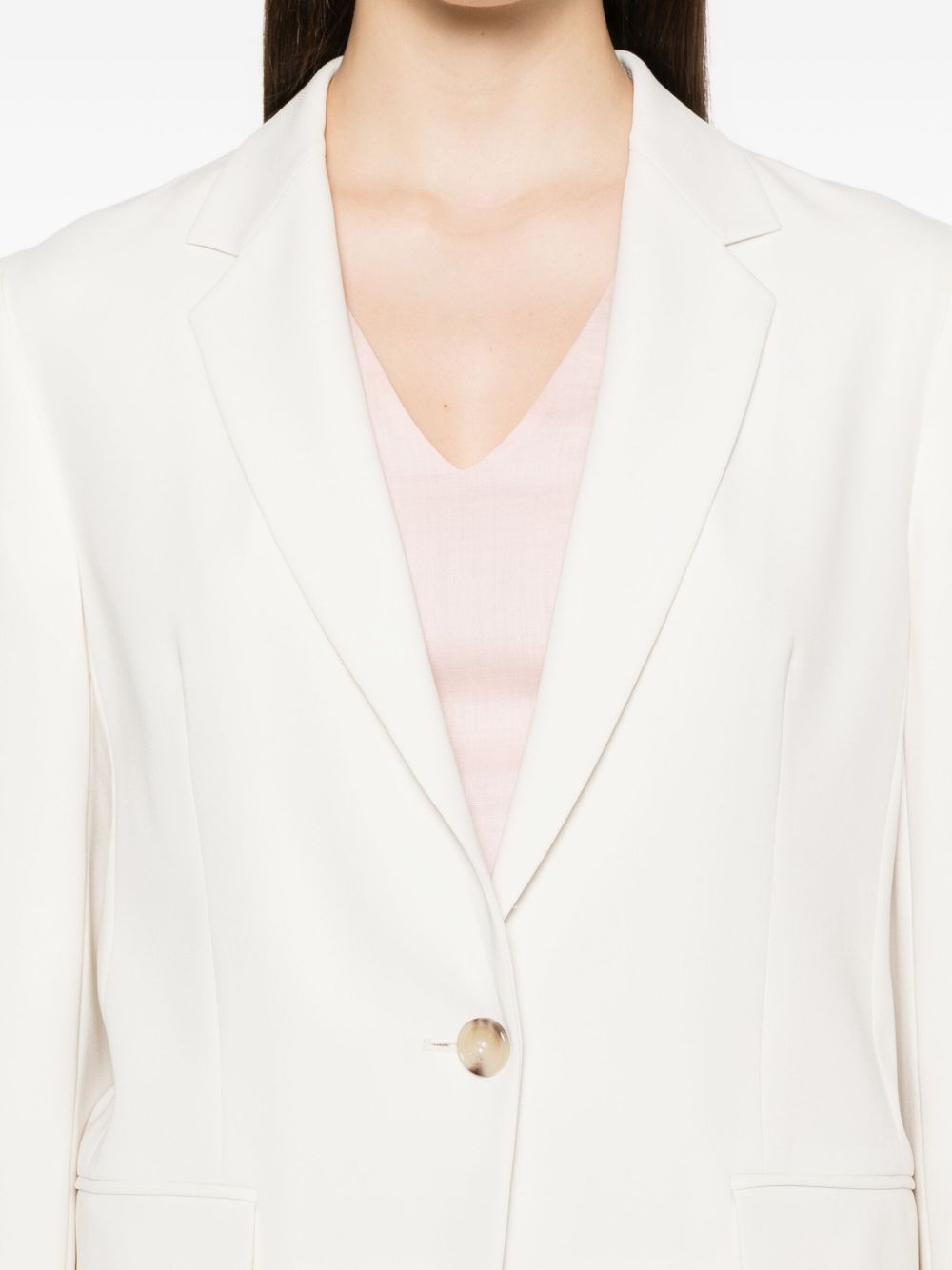 single-breasted blazer - 5
