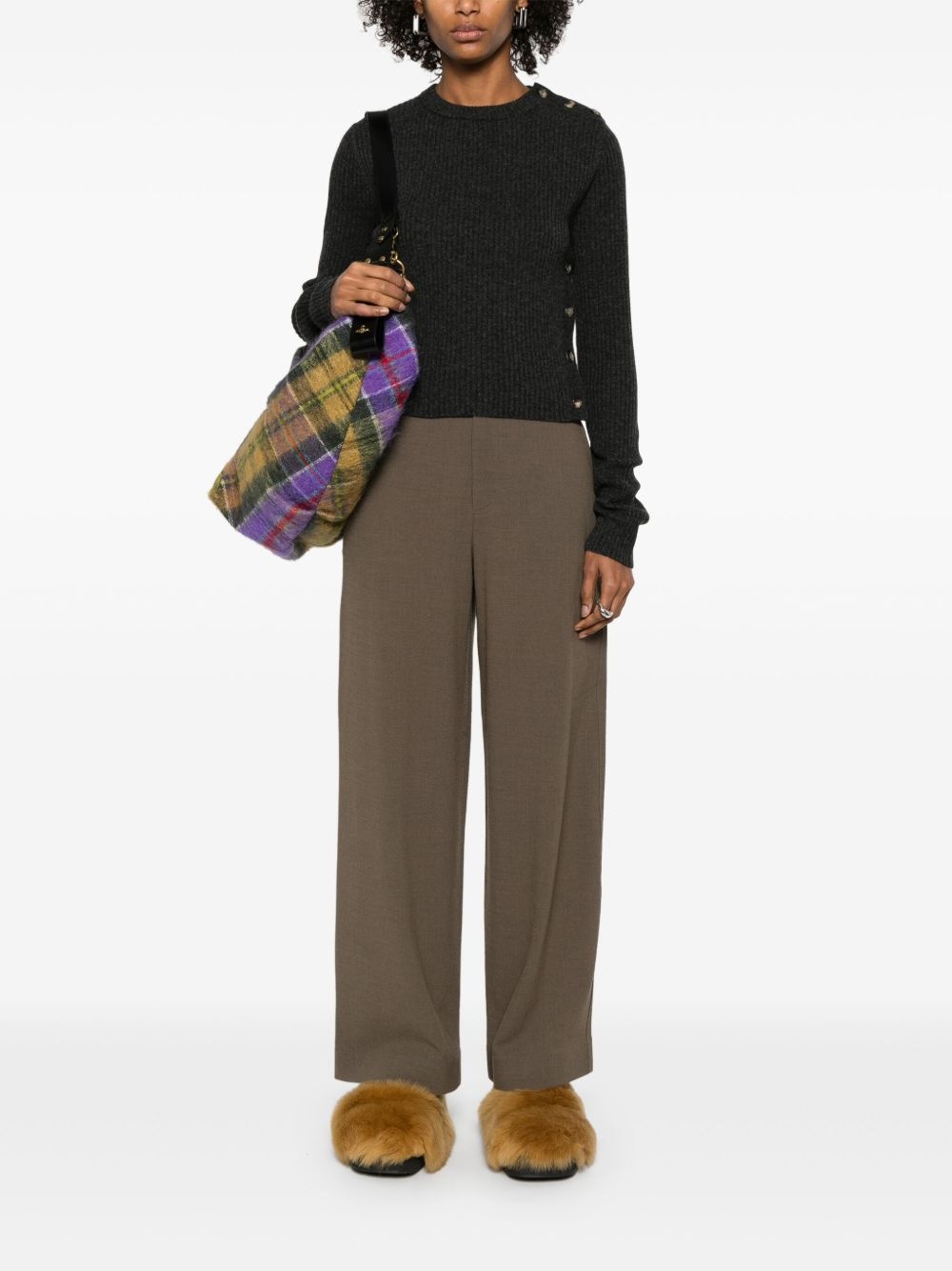 straight trousers - 2
