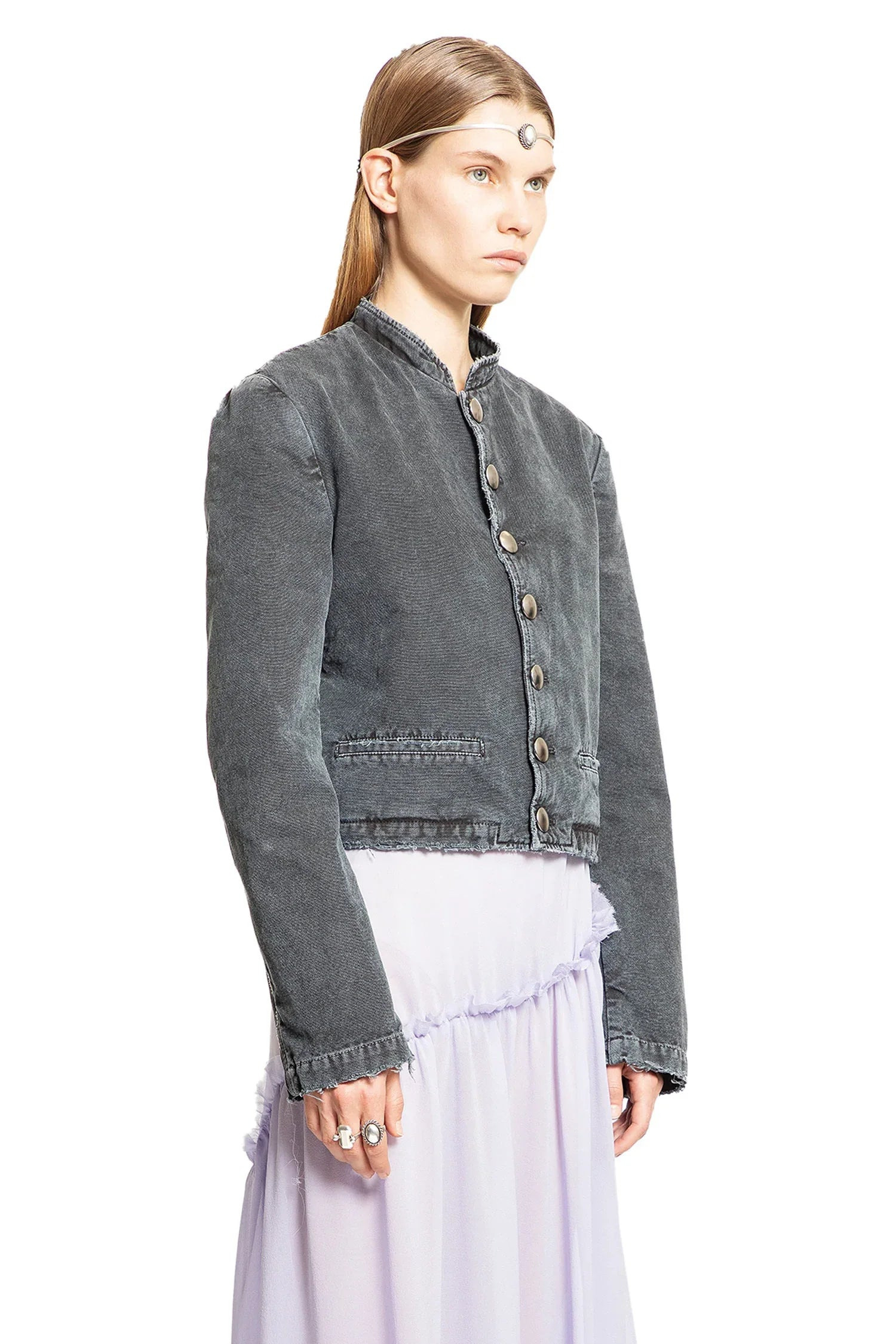 Lavina-Blouson-In-Vintage-Cotton-Canvas - 2