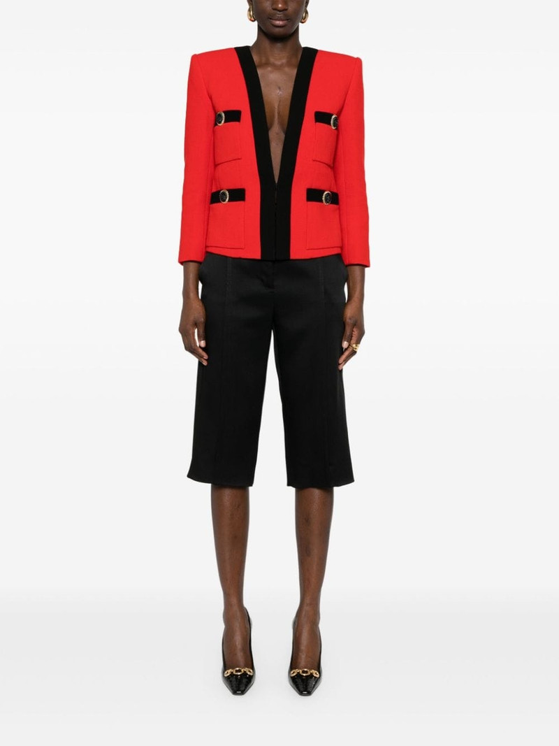 Balmain four-pocket wool jacket outlook