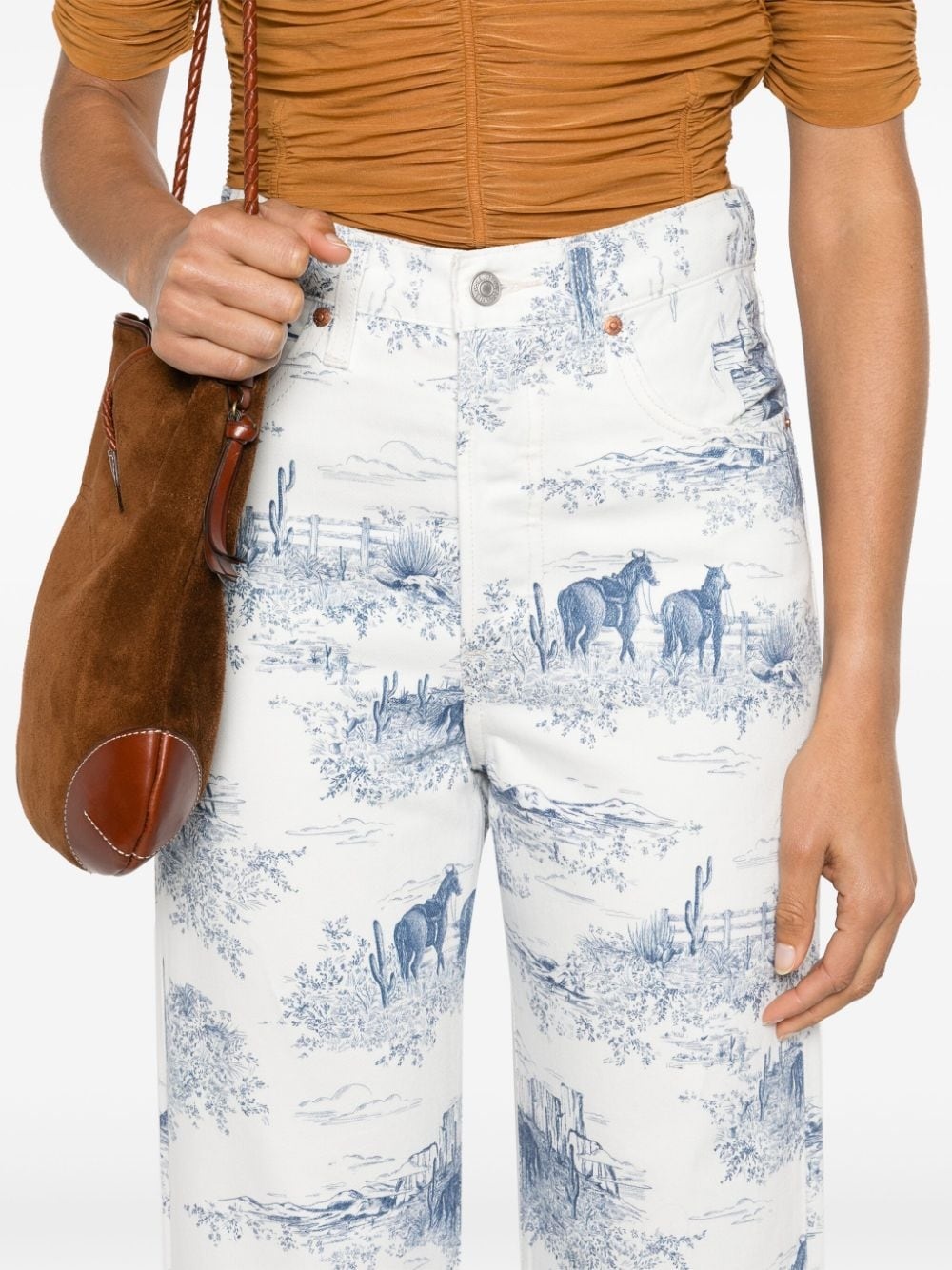 Ribcage high-rise straight jeans - 5