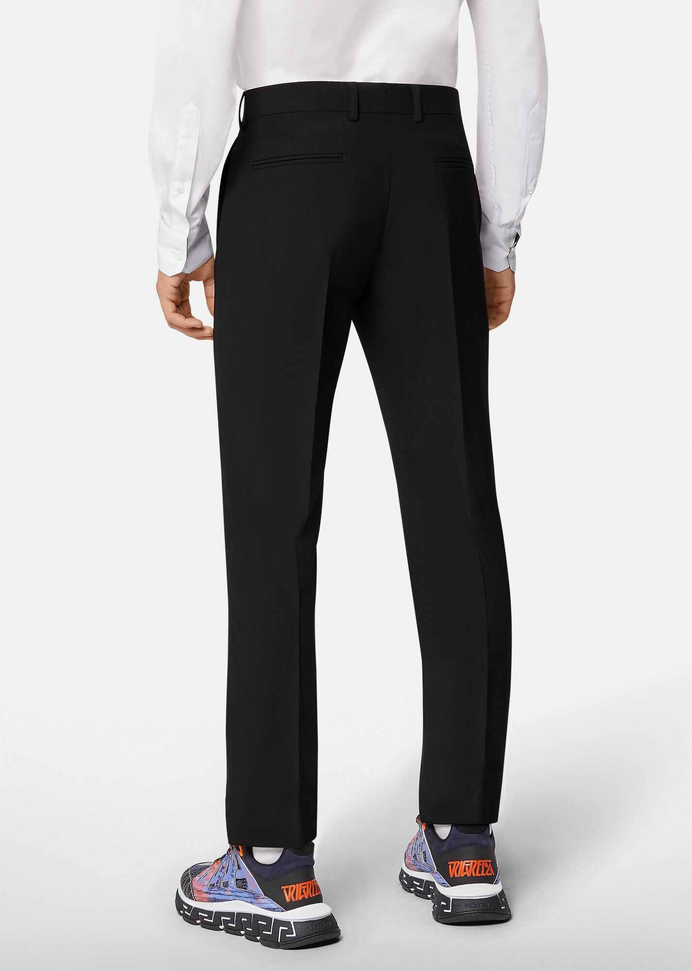 Wool Tailored Pants - 3