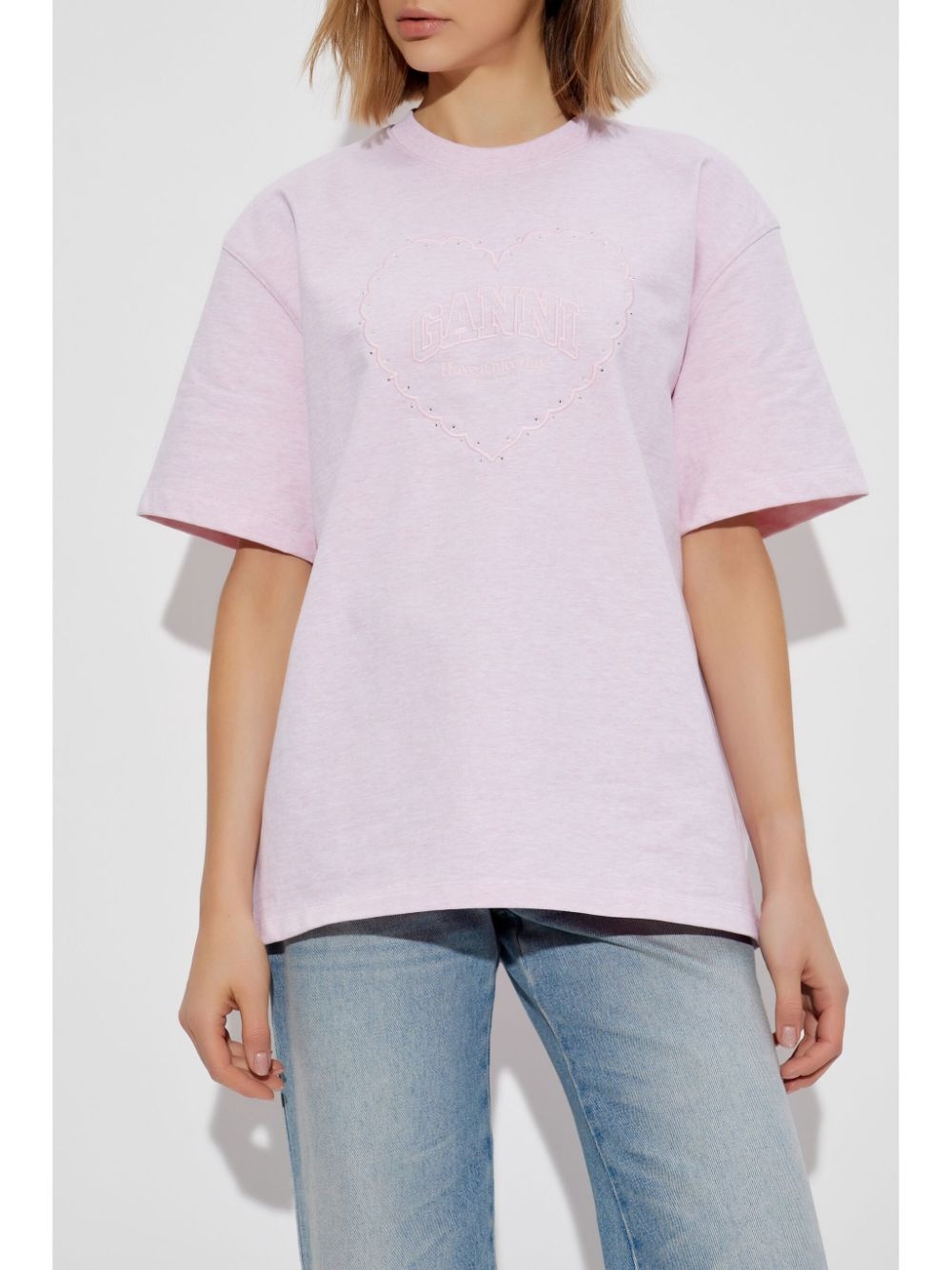 embroidered T-shirt - 3