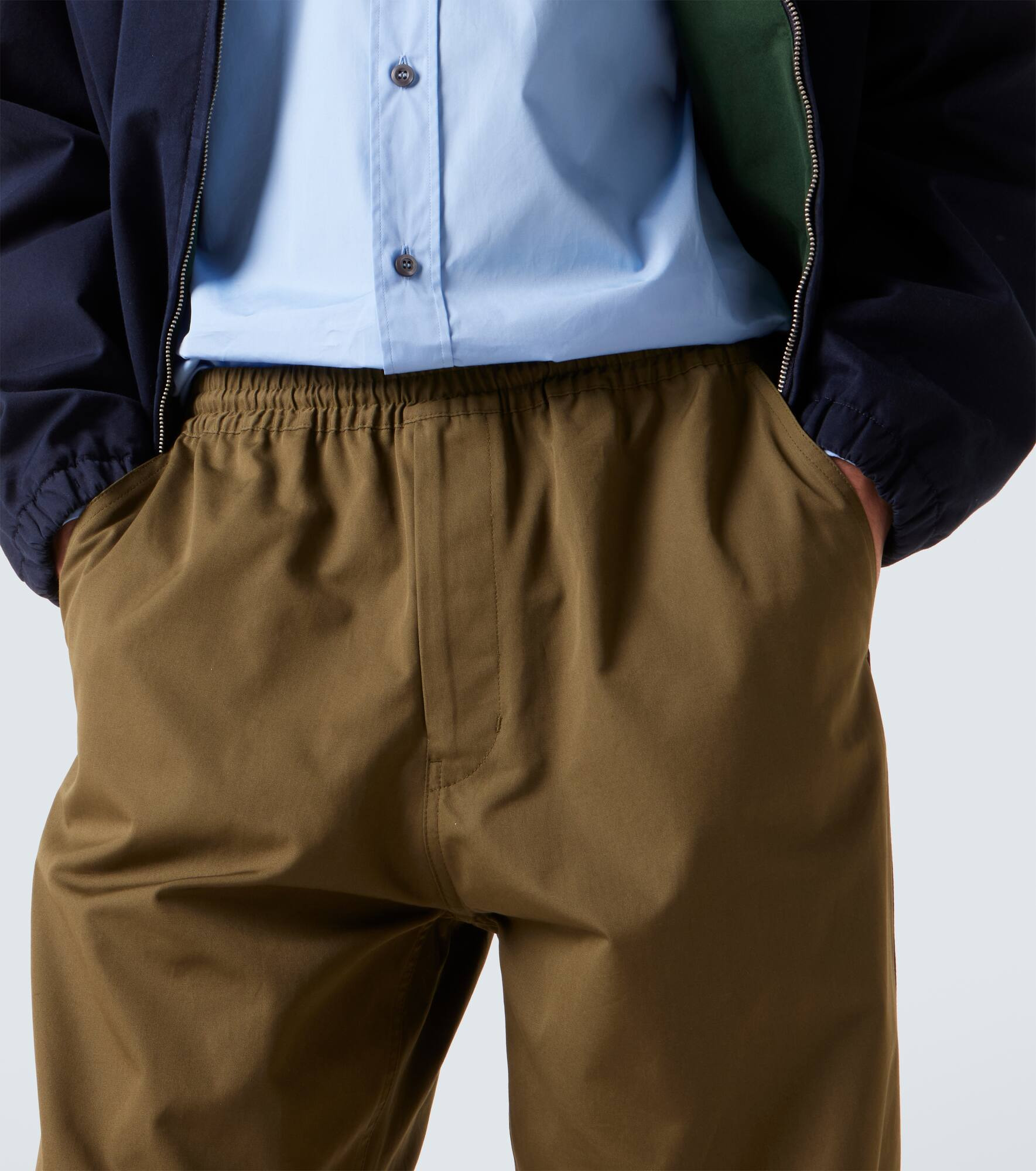 Cotton straight pants - 5