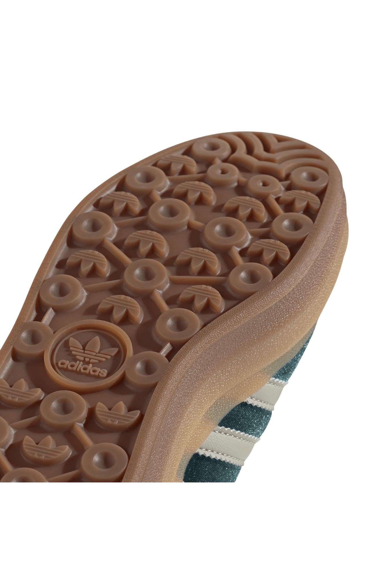 adidas Gazelle Bold Platform Sneaker in Green/Putty/Mineral Green at Nordstrom - 8