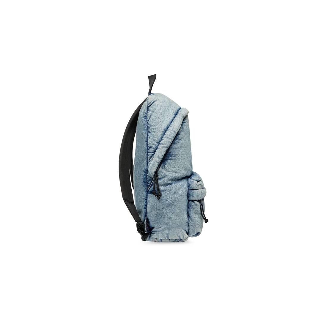 Men's Explorer Backpack In Denim in Faded Blue - 5