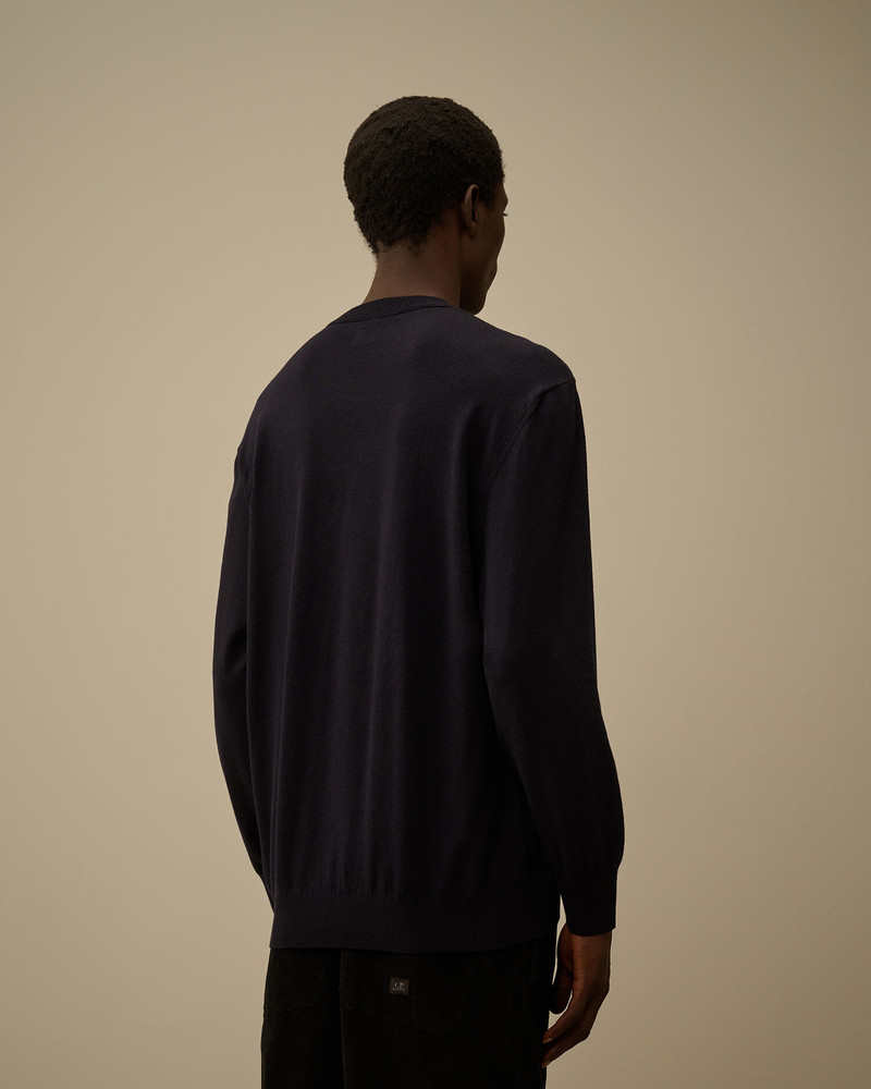 Extrafine Merino Wool Crewneck Sweater 4