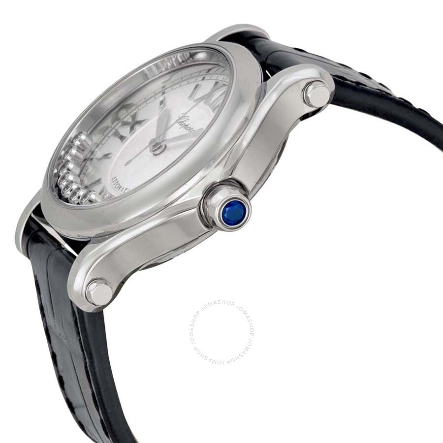 Chopard Happy Sport Automatic Silver Dial Ladies Watch 278559-3001 - 2