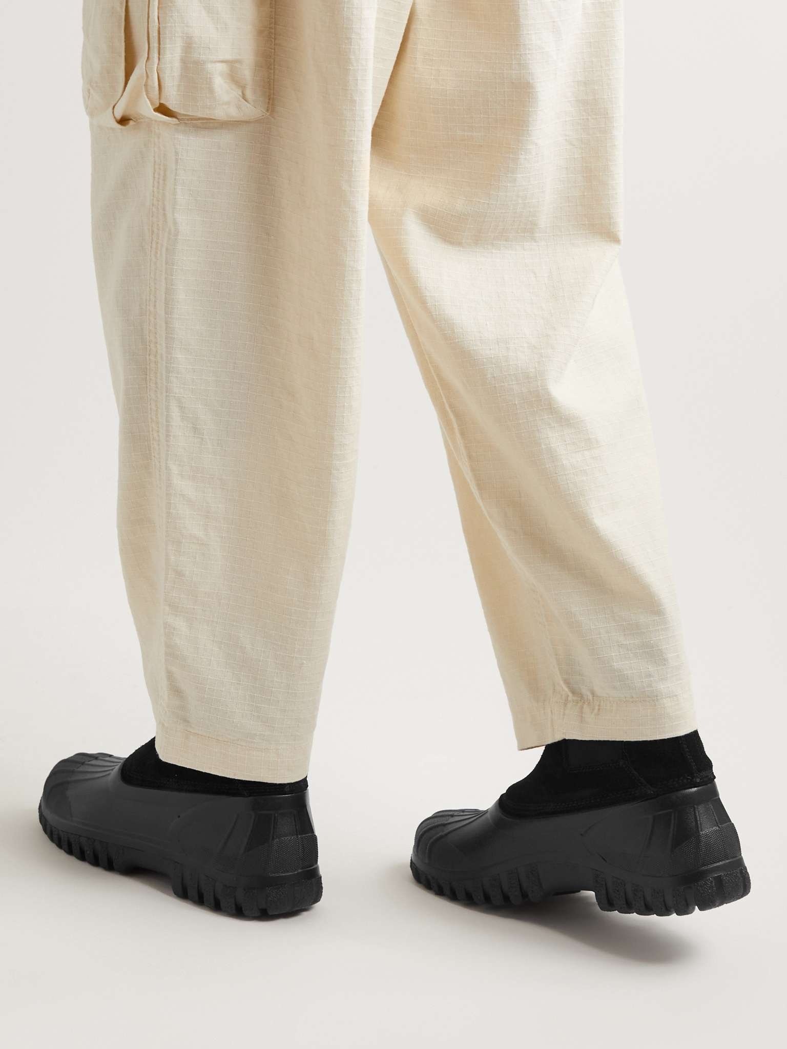 Balbi Suede and Rubber Chelsea Boots - 3