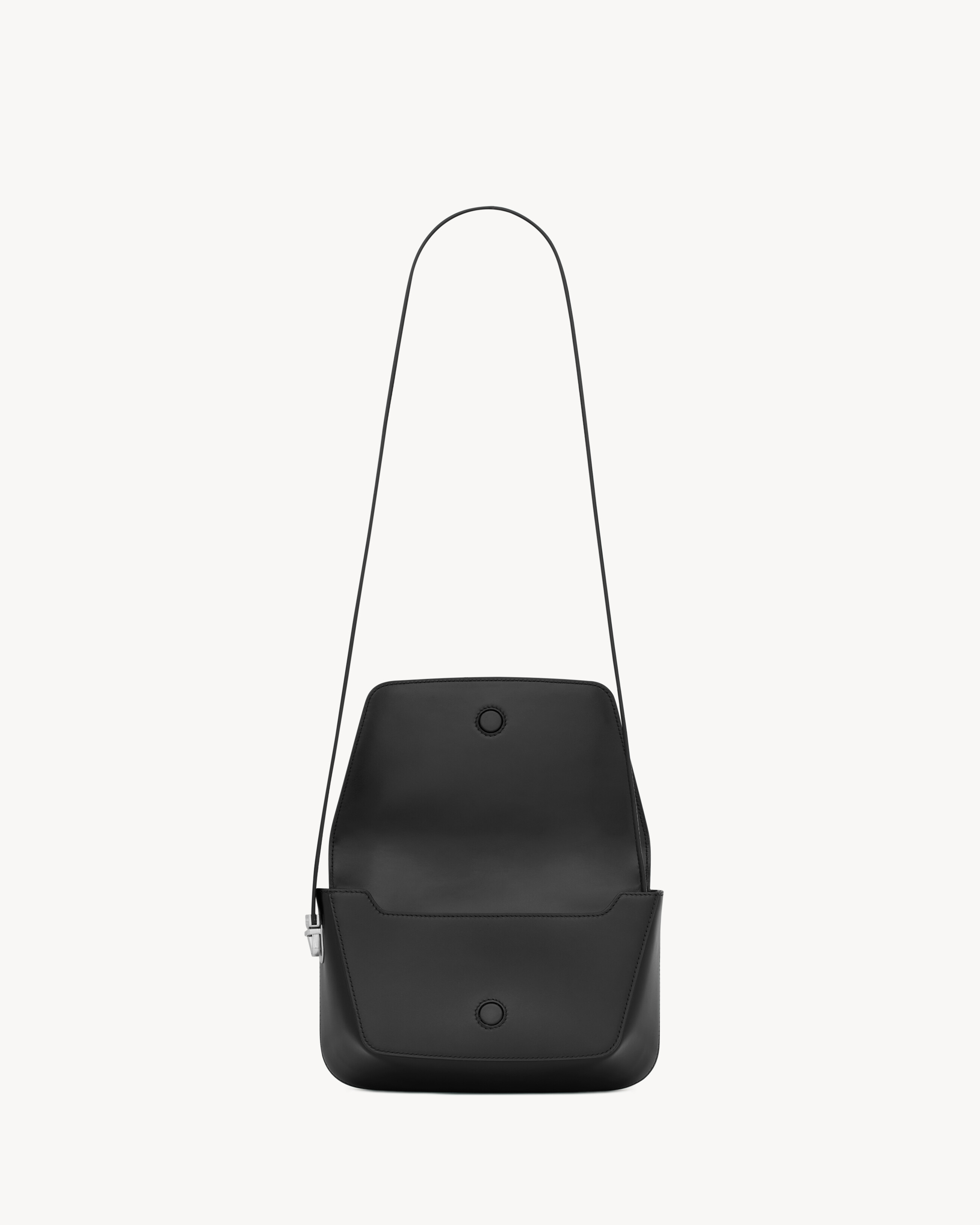 SAINT LAURENT SMALL CROSSBODY BAG IN SMOOTH LEATHER - 4