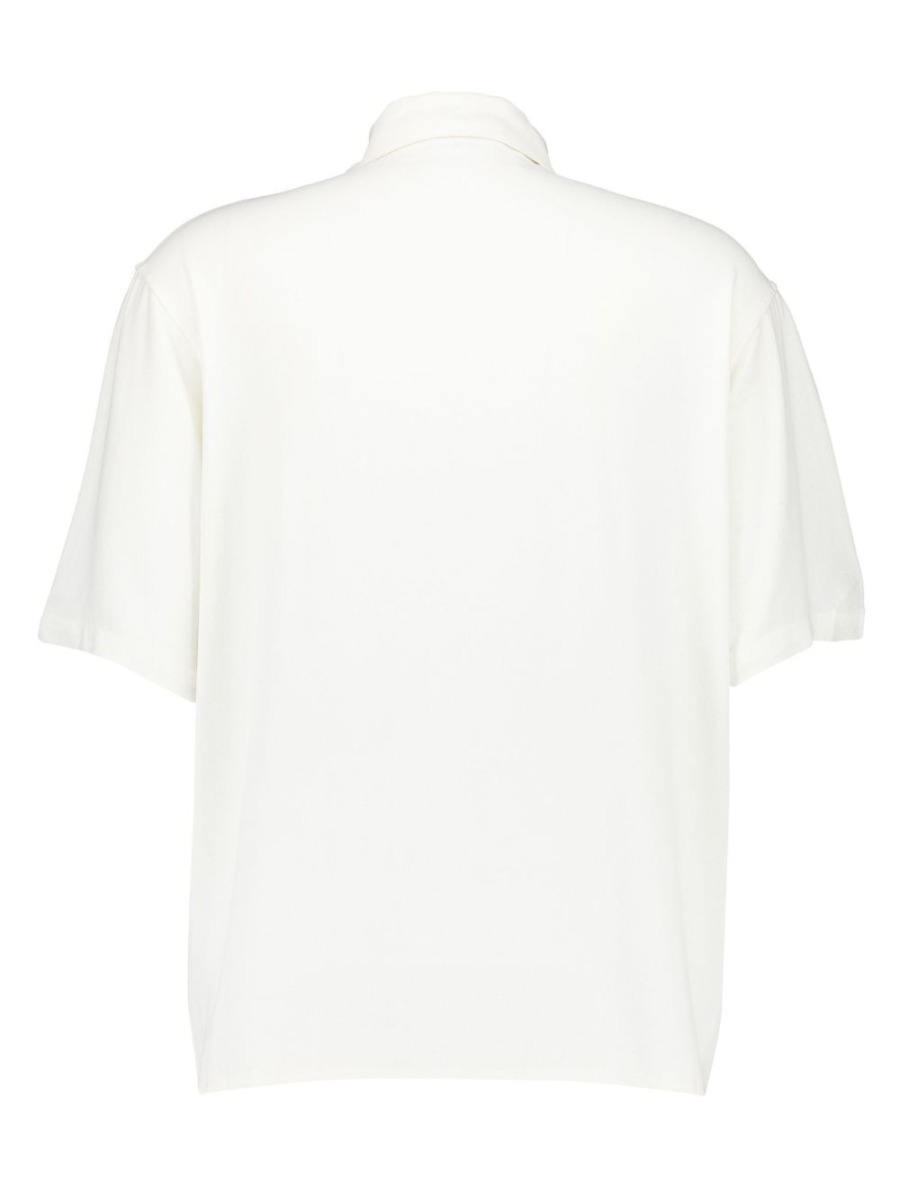 embroidered camp-collar shirt - 2