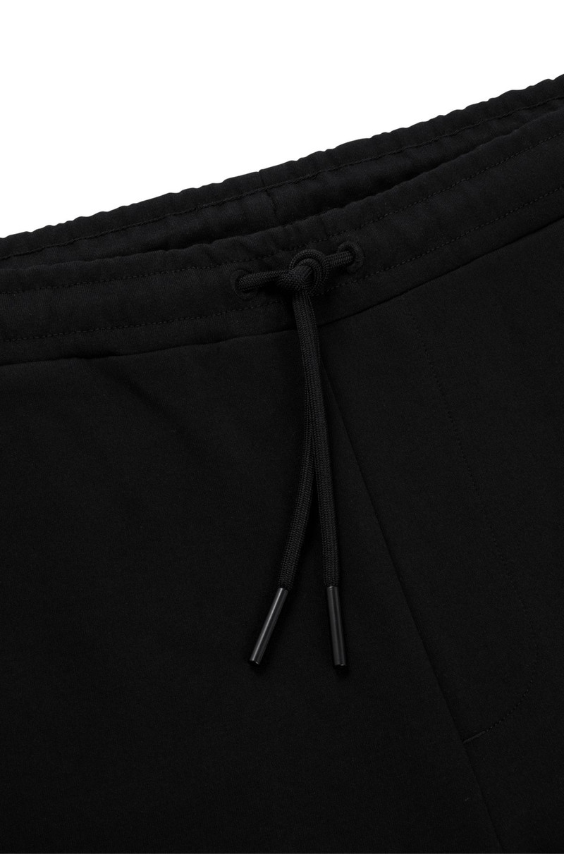 COTTON-BLEND TRACKSUIT BOTTOMS WITH HD LOGO PRINT 6