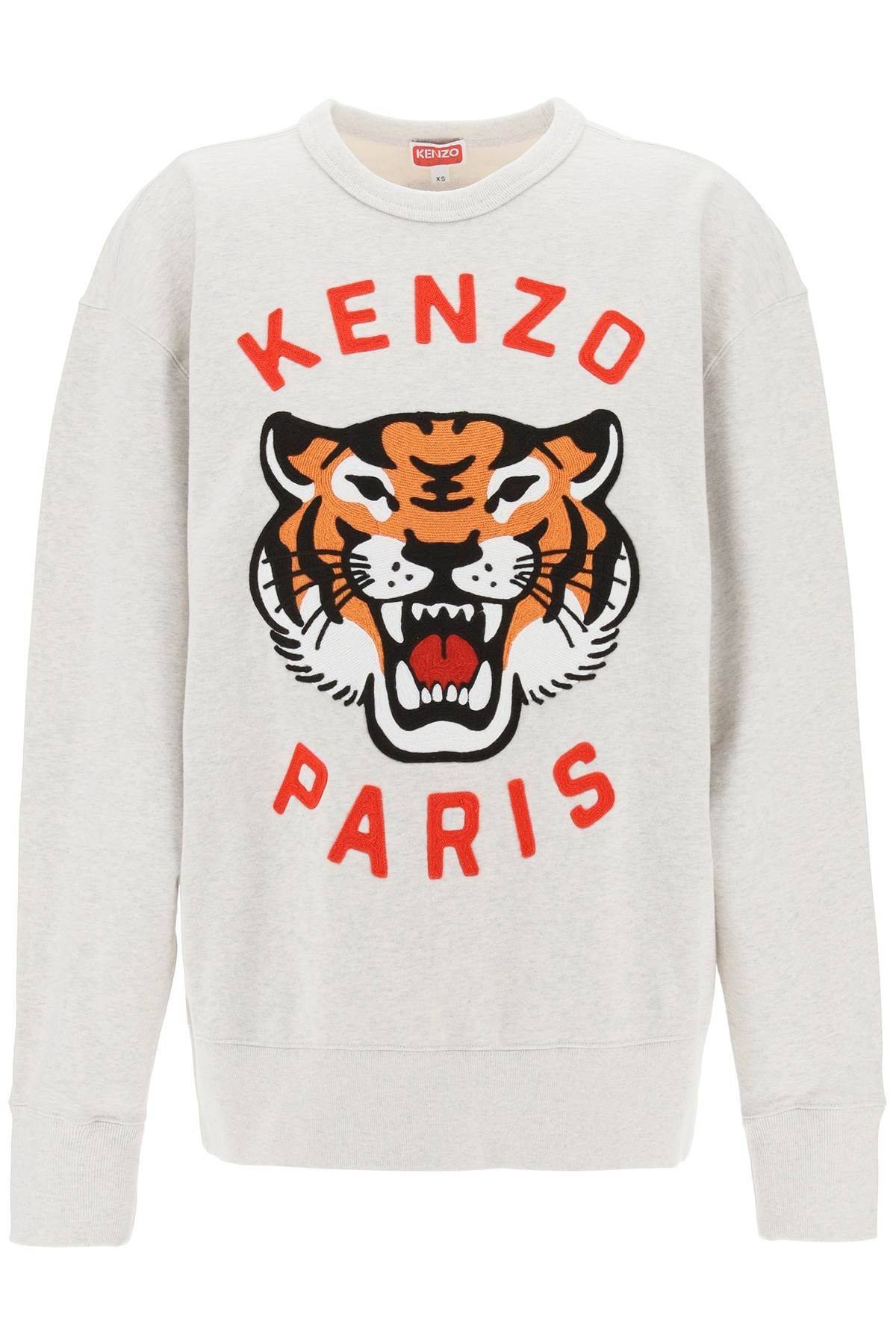 'LUCKY TIGER' OVERSIZED SWEATSHIRT - 1